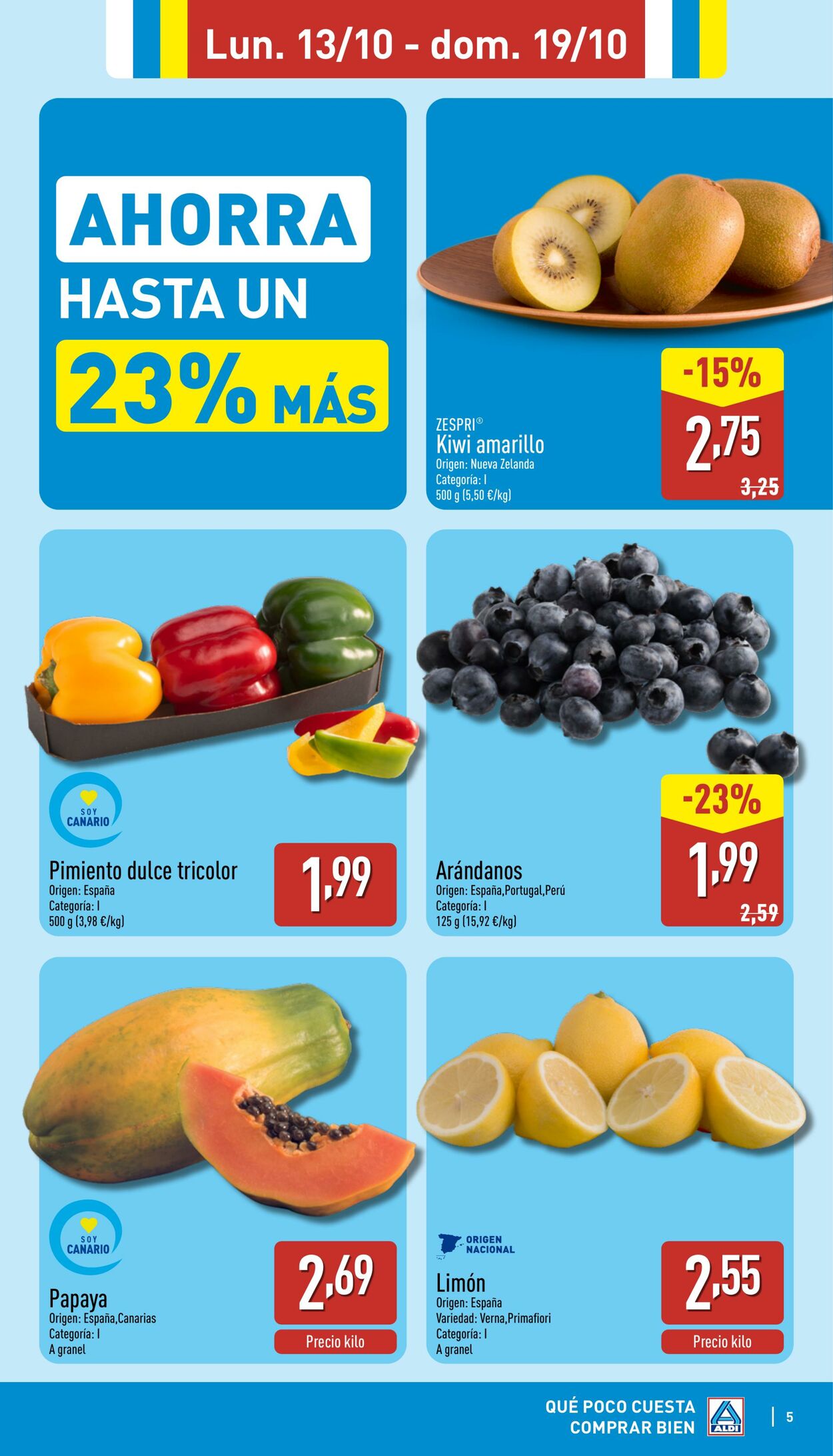 Folleto Aldi 13.10.2025 - 19.10.2025