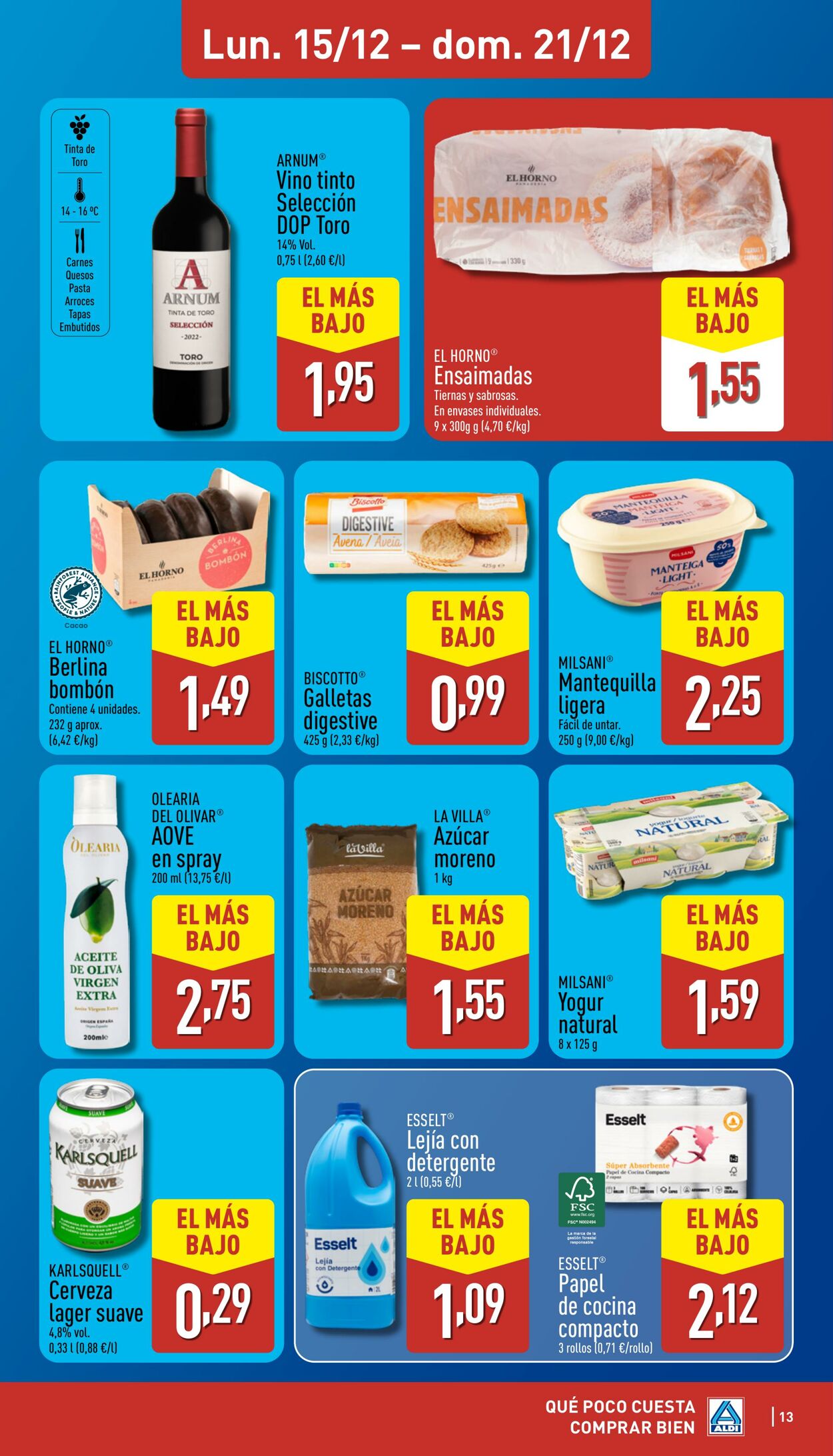 Folleto Aldi 15.12.2025 - 21.12.2025
