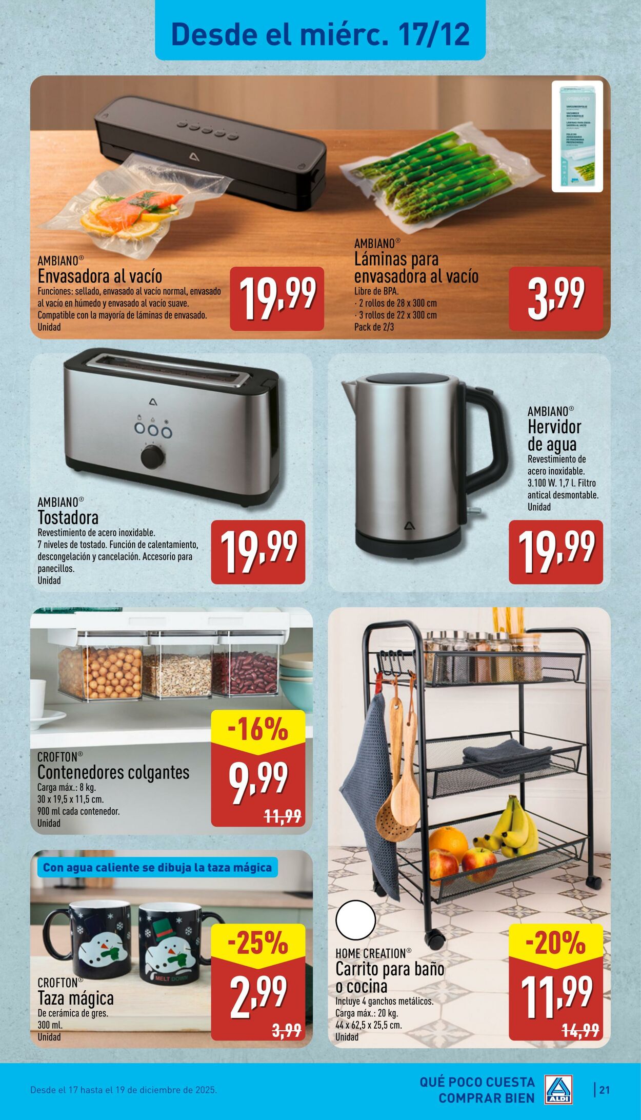 Folleto Aldi 15.12.2025 - 21.12.2025