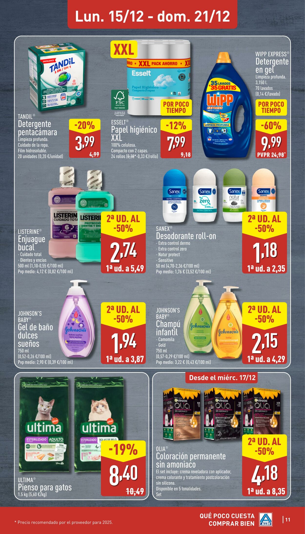 Folleto Aldi 15.12.2025 - 21.12.2025
