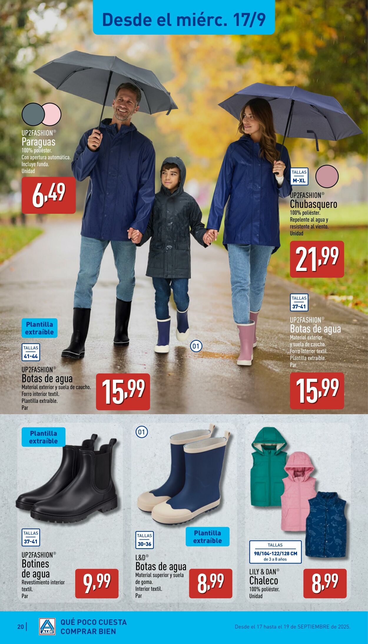 Folleto Aldi 15.09.2025 - 21.09.2025