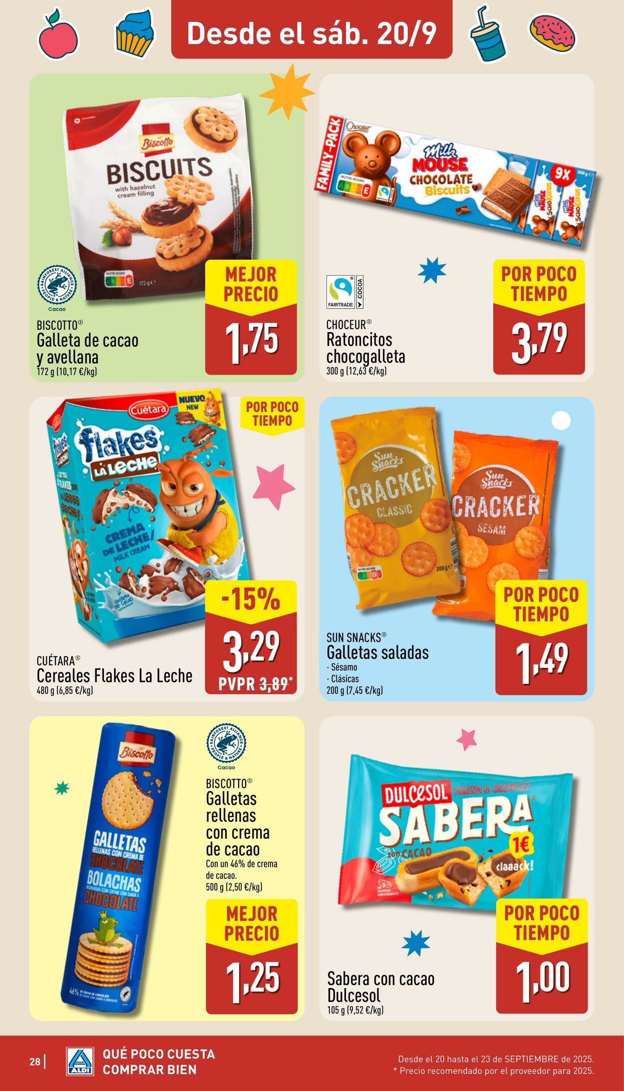 Folleto Aldi 15.09.2025 - 21.09.2025