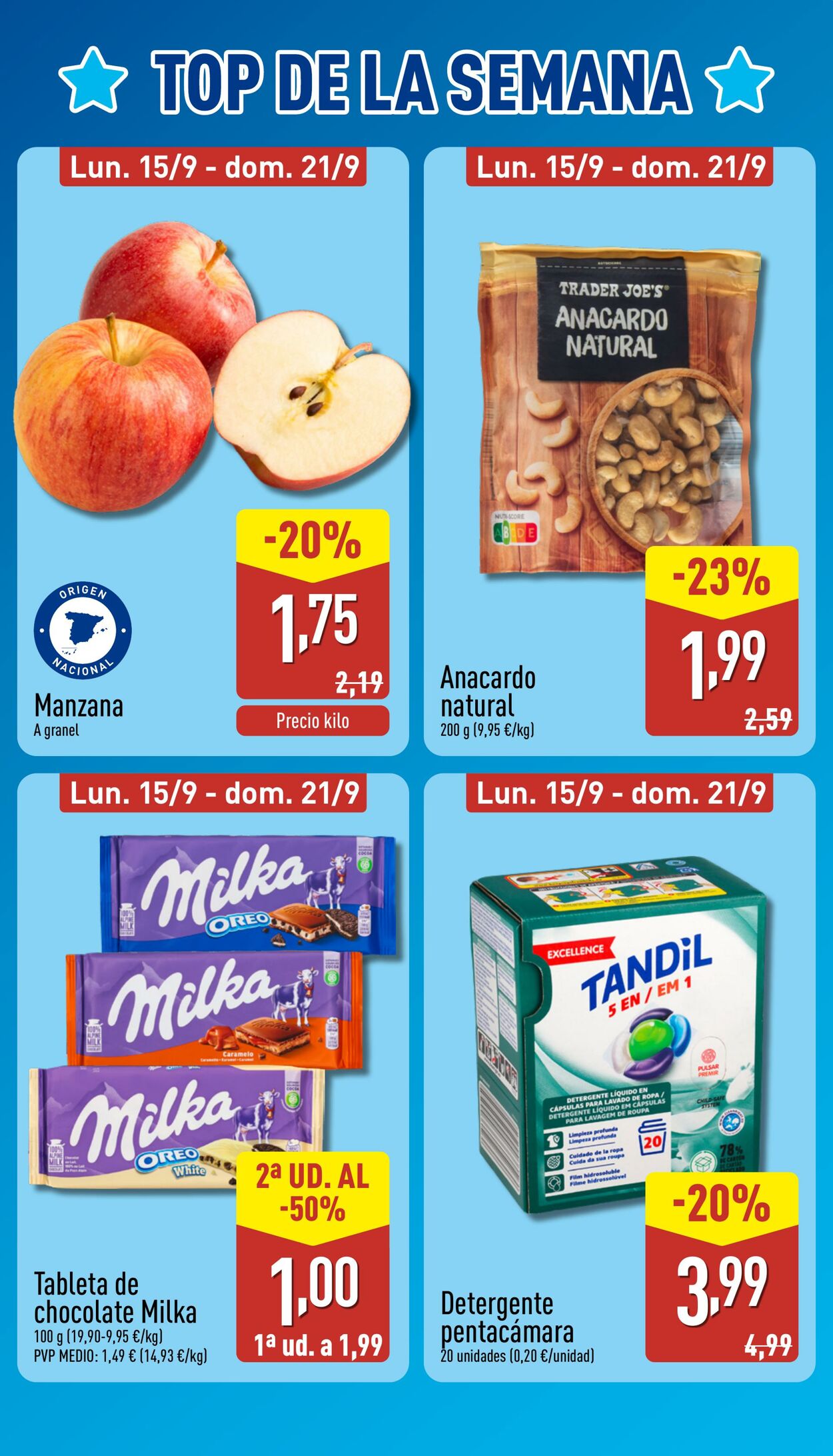 Folleto Aldi 15.09.2025 - 21.09.2025
