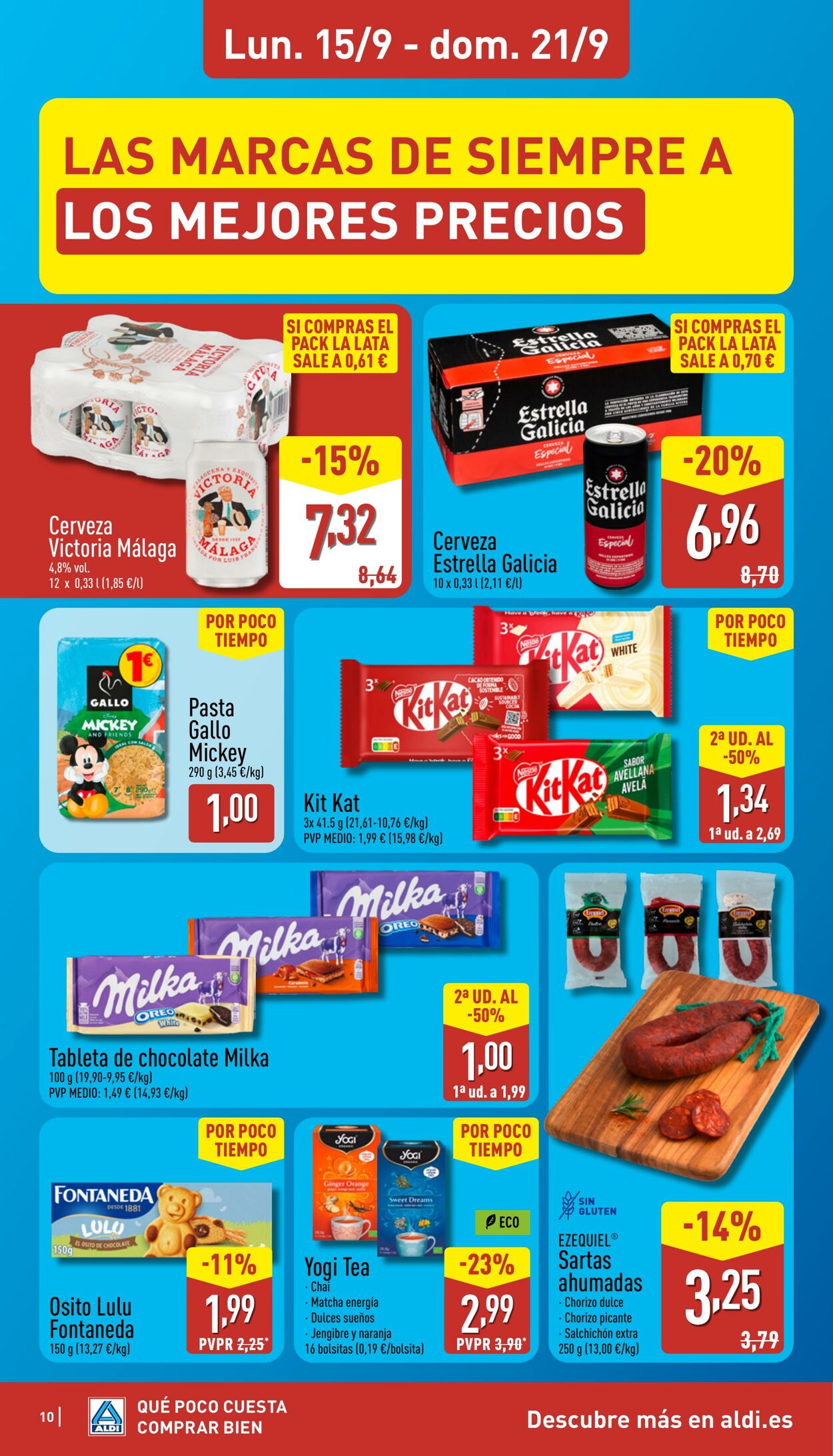 Folleto Aldi 15.09.2025 - 21.09.2025