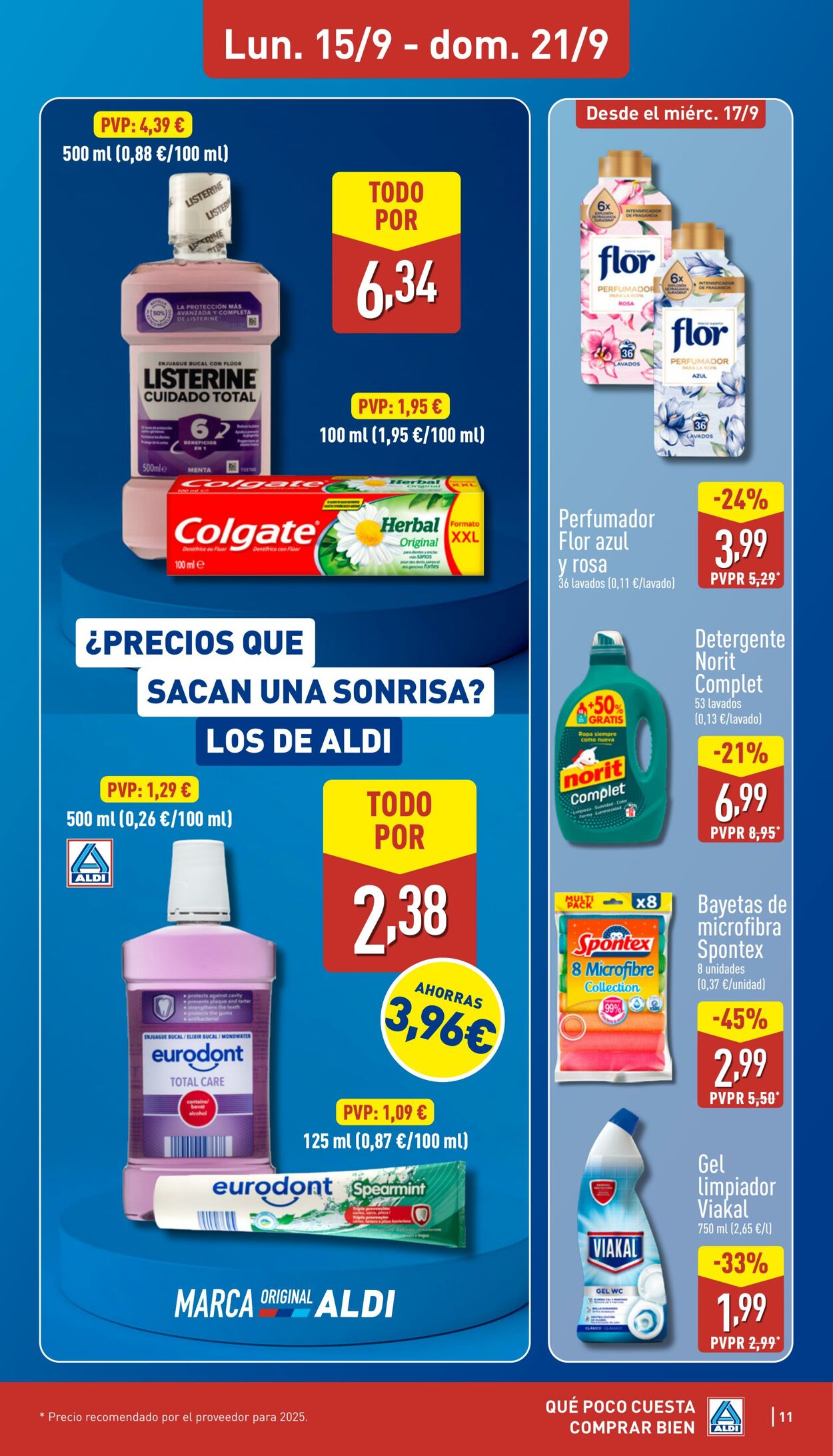 Folleto Aldi 15.09.2025 - 21.09.2025
