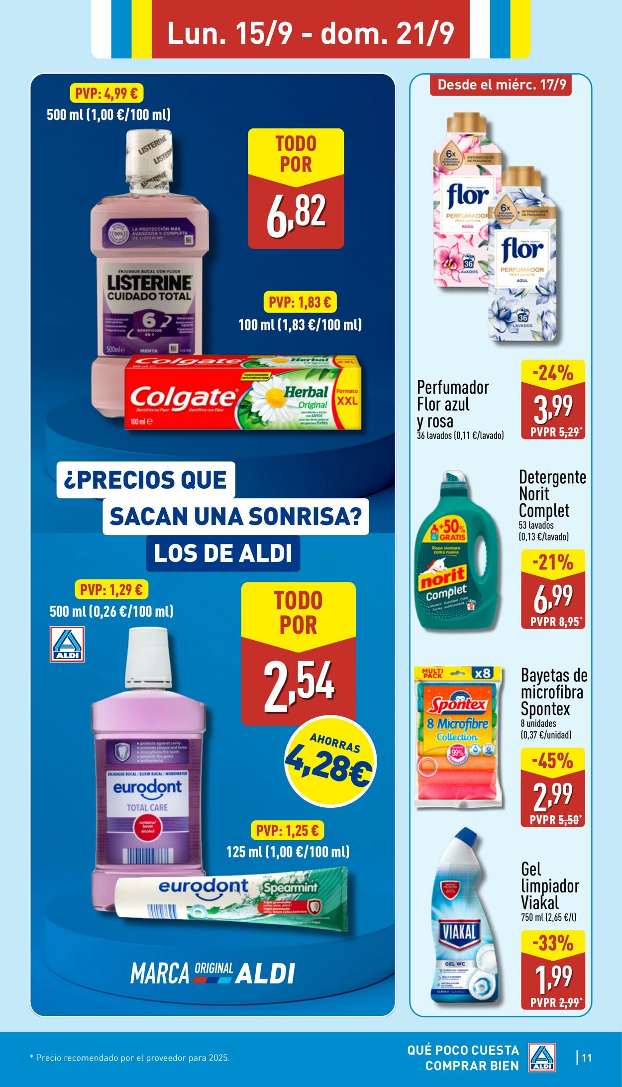 Folleto Aldi 15.09.2025 - 21.09.2025