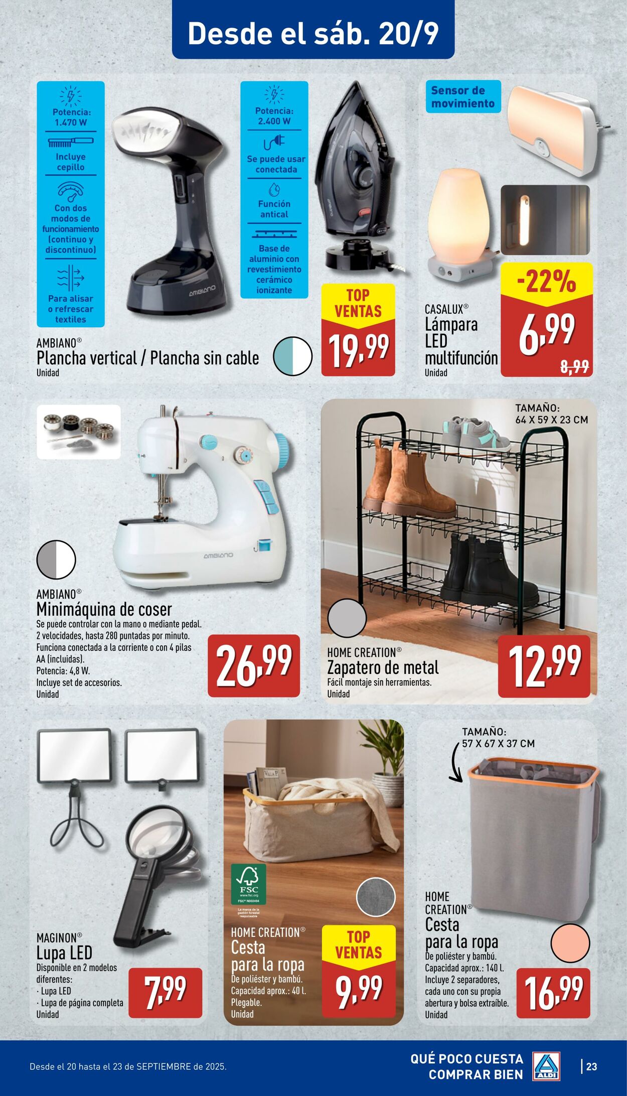 Folleto Aldi 15.09.2025 - 21.09.2025