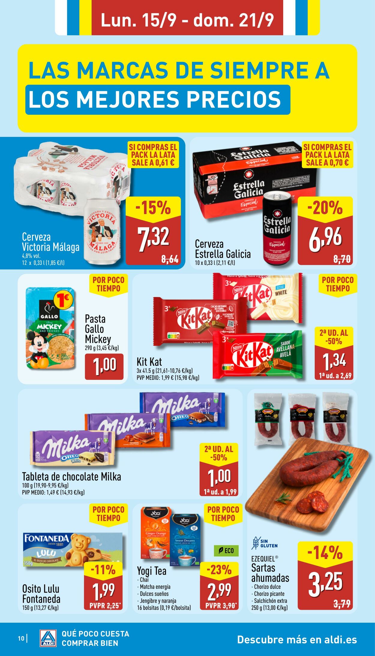 Folleto Aldi 15.09.2025 - 21.09.2025