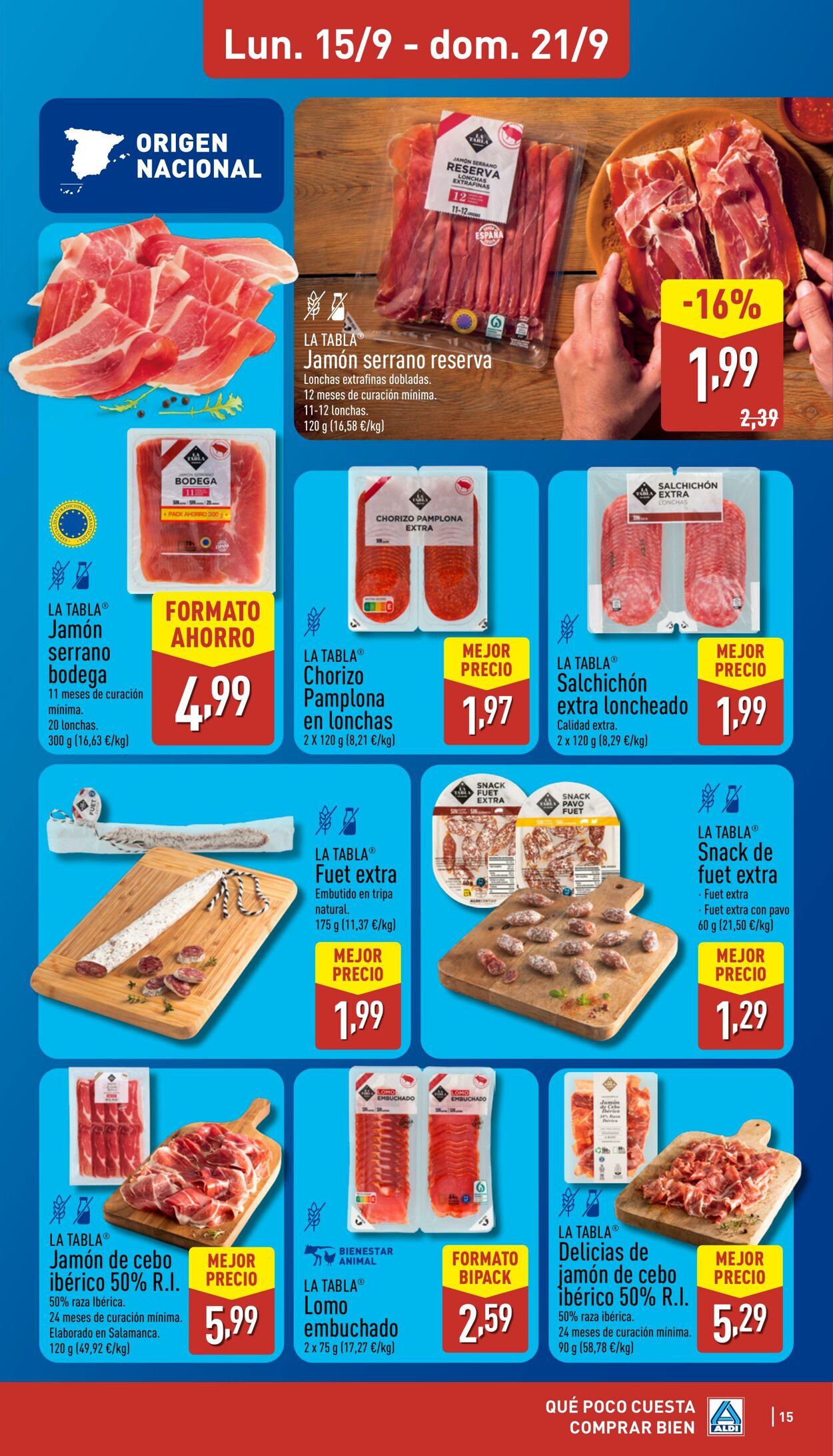 Folleto Aldi 15.09.2025 - 21.09.2025