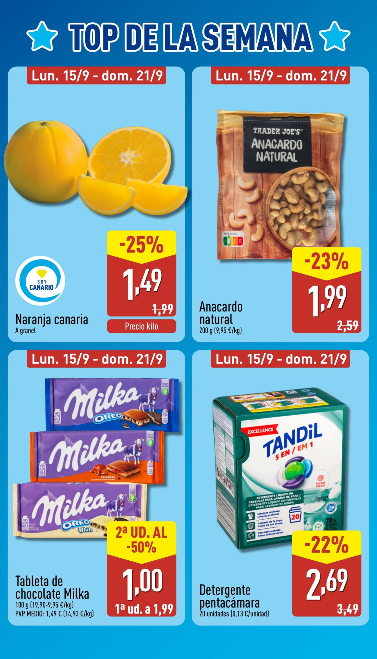 Folleto Aldi 15.09.2025 - 21.09.2025