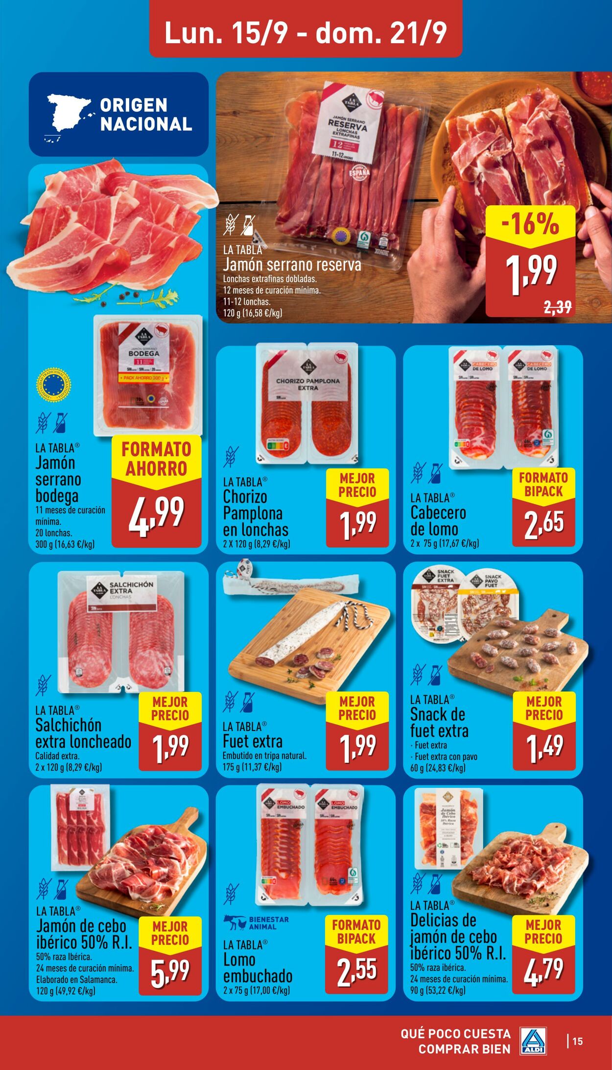 Folleto Aldi 15.09.2025 - 21.09.2025