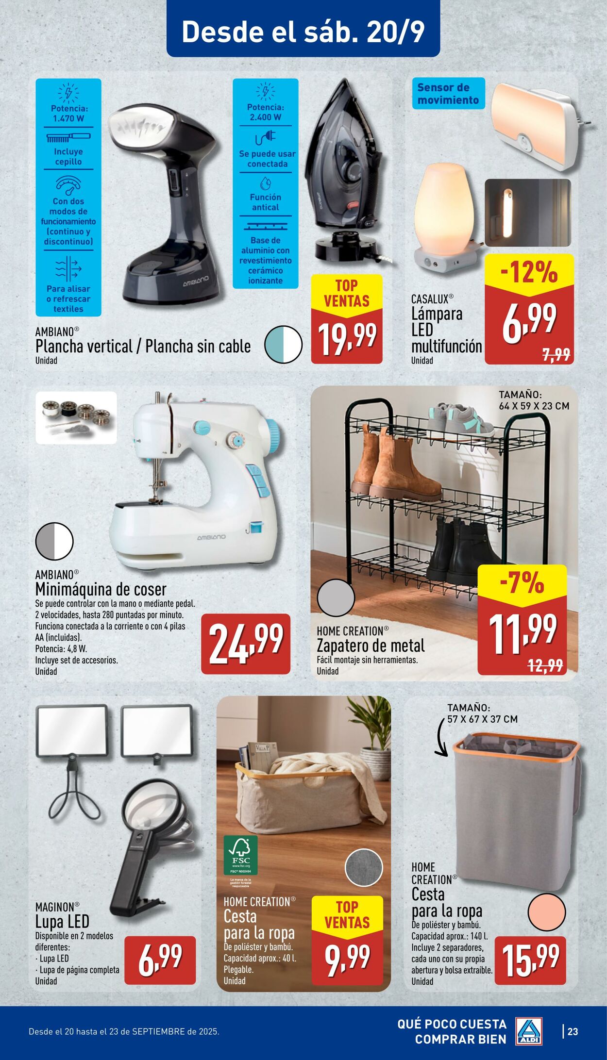 Folleto Aldi 15.09.2025 - 21.09.2025