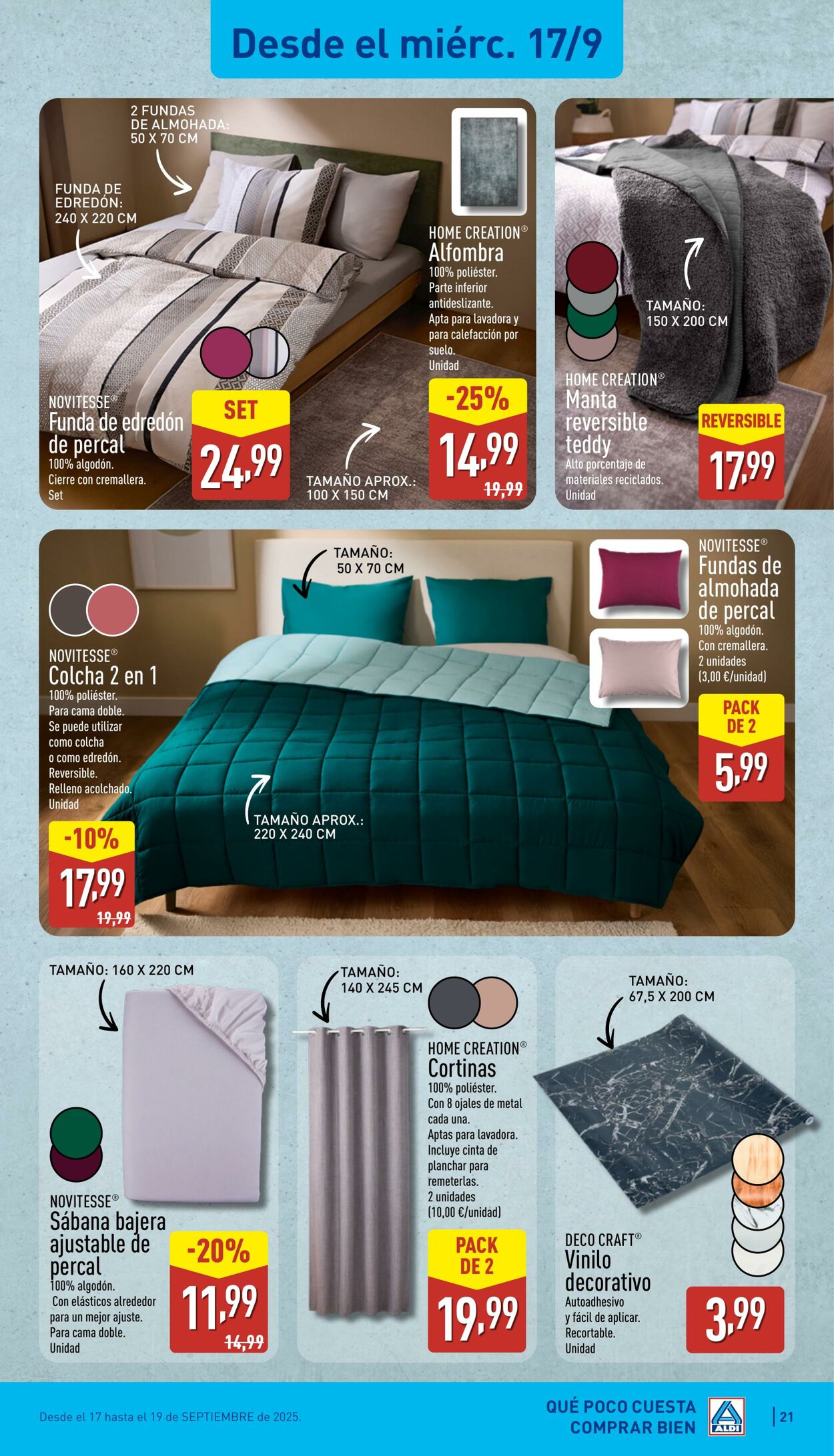 Folleto Aldi 15.09.2025 - 21.09.2025
