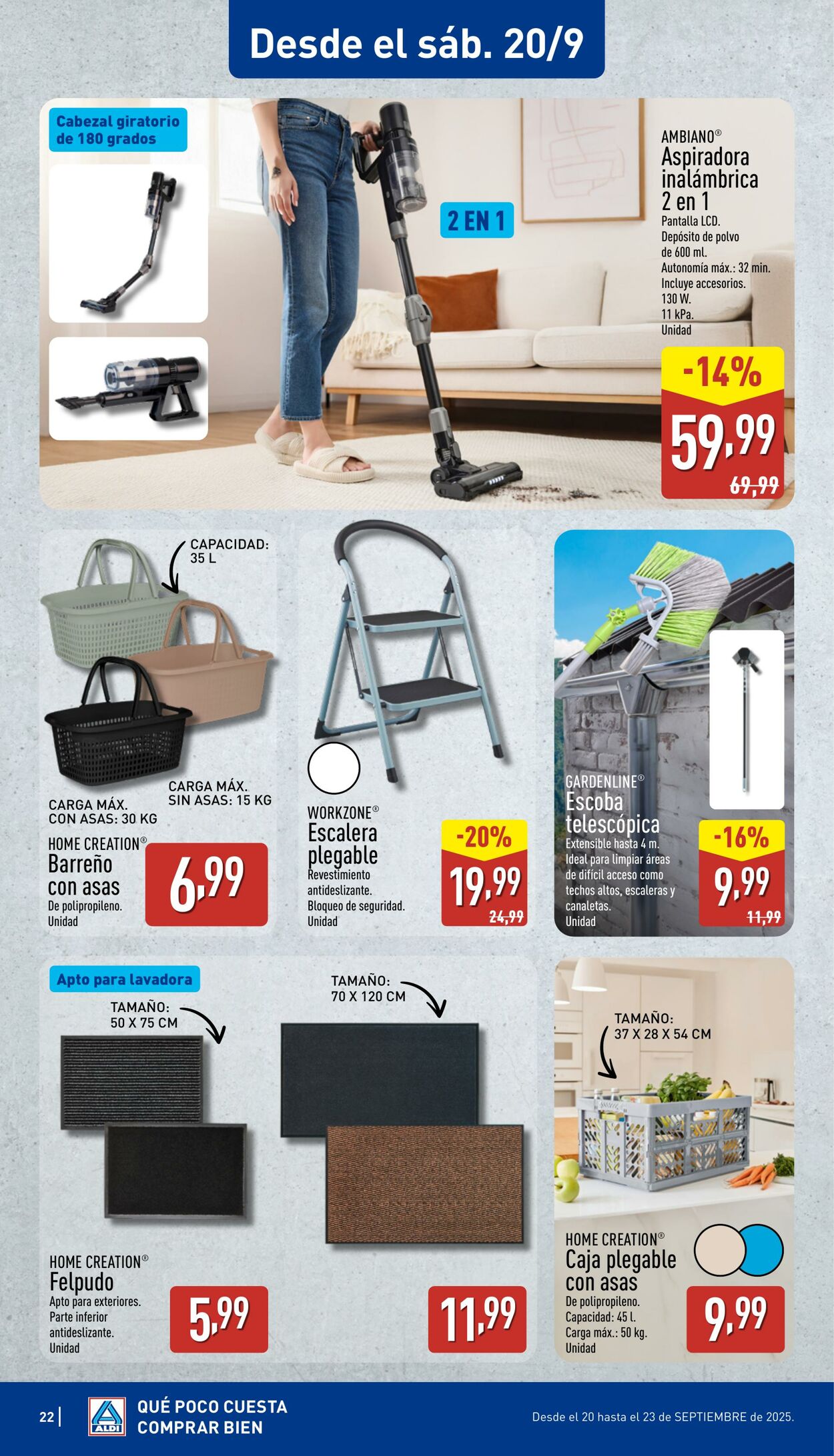 Folleto Aldi 15.09.2025 - 21.09.2025