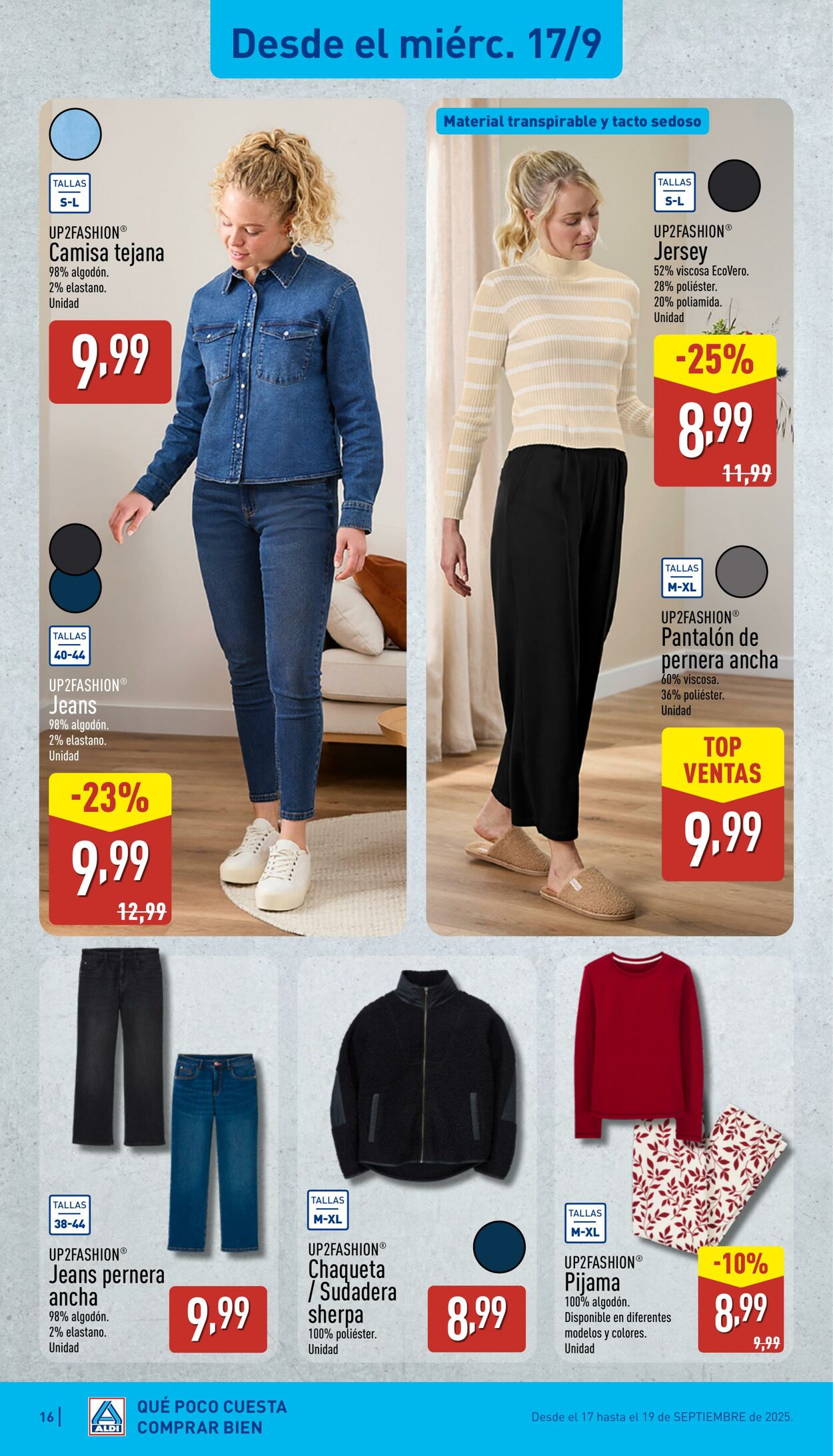 Folleto Aldi 15.09.2025 - 21.09.2025