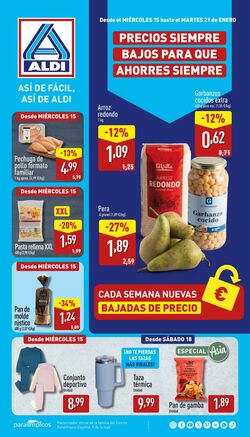 Folleto Aldi 15.01.2025 - 23.01.2025