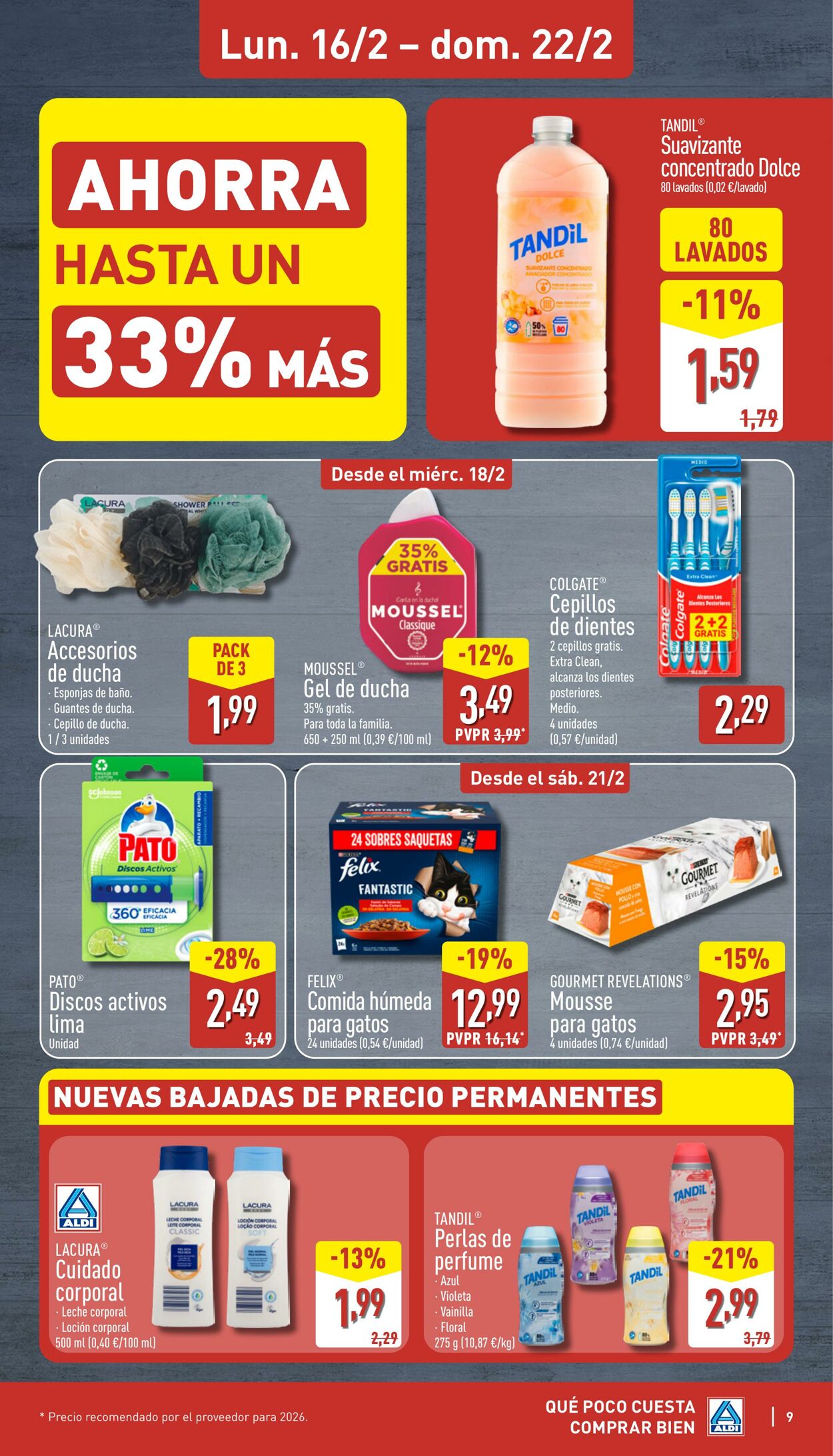Folleto Aldi 16.02.2026 - 22.02.2026