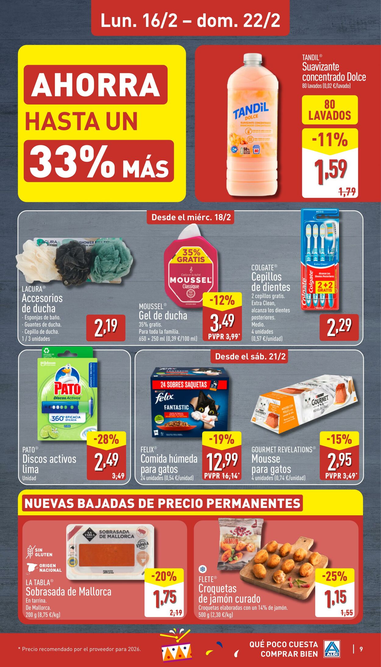 Folleto Aldi 16.02.2026 - 22.02.2026