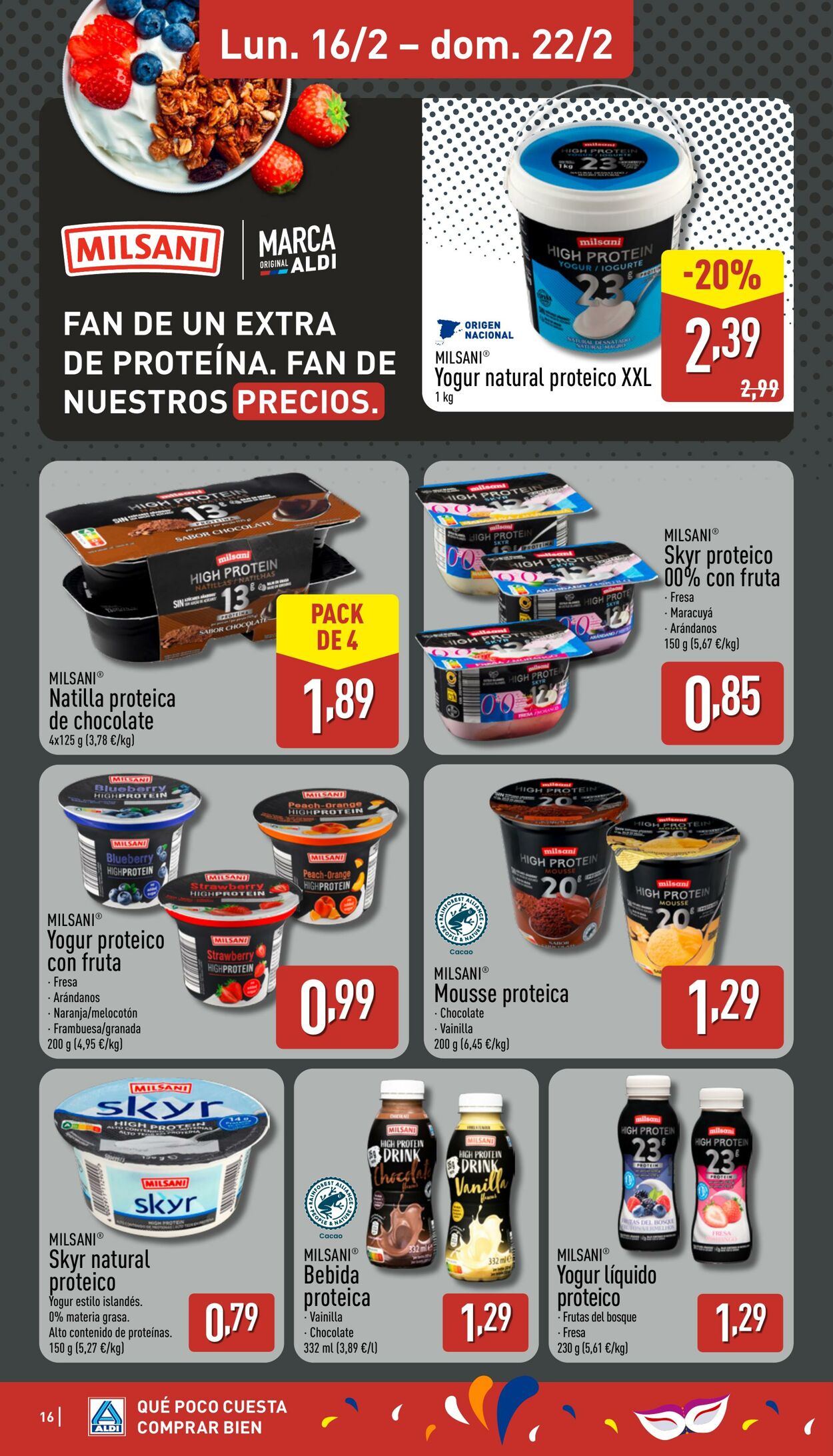 Folleto Aldi 16.02.2026 - 22.02.2026