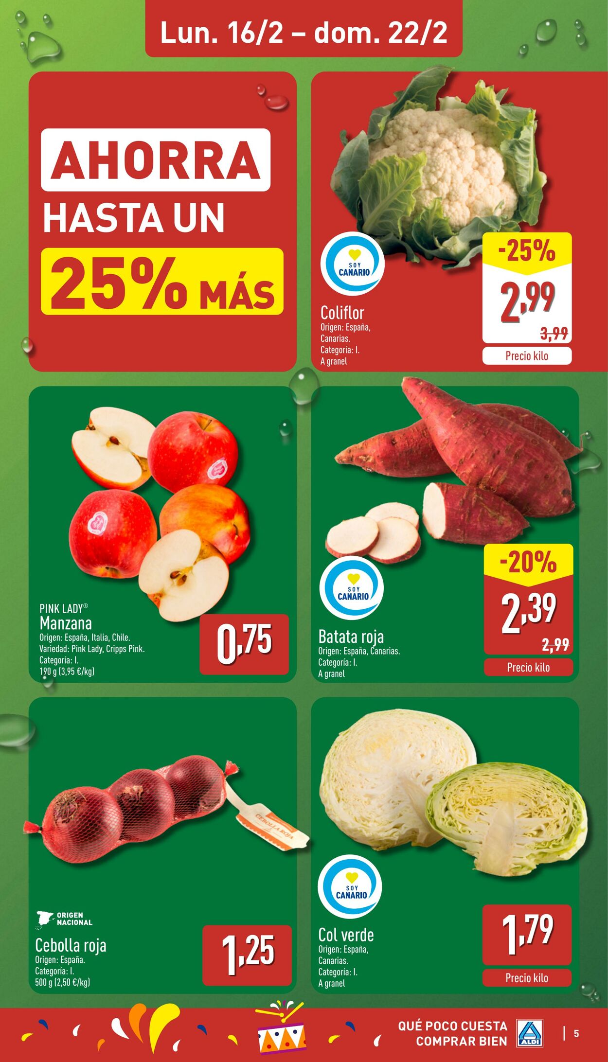 Folleto Aldi 16.02.2026 - 22.02.2026