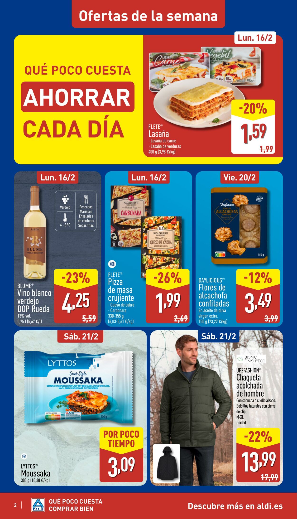 Folleto Aldi 16.02.2026 - 22.02.2026