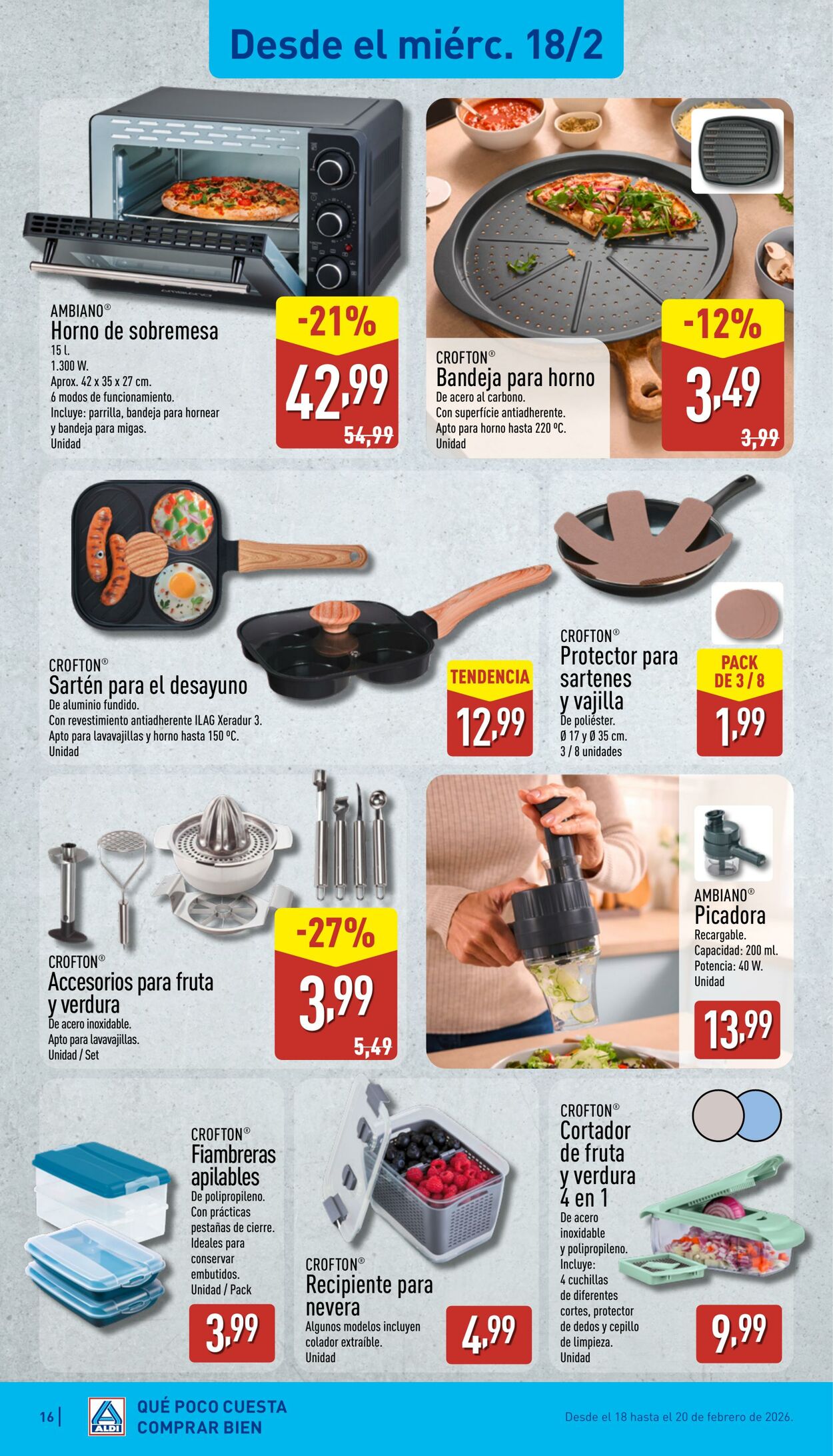 Folleto Aldi 16.02.2026 - 22.02.2026