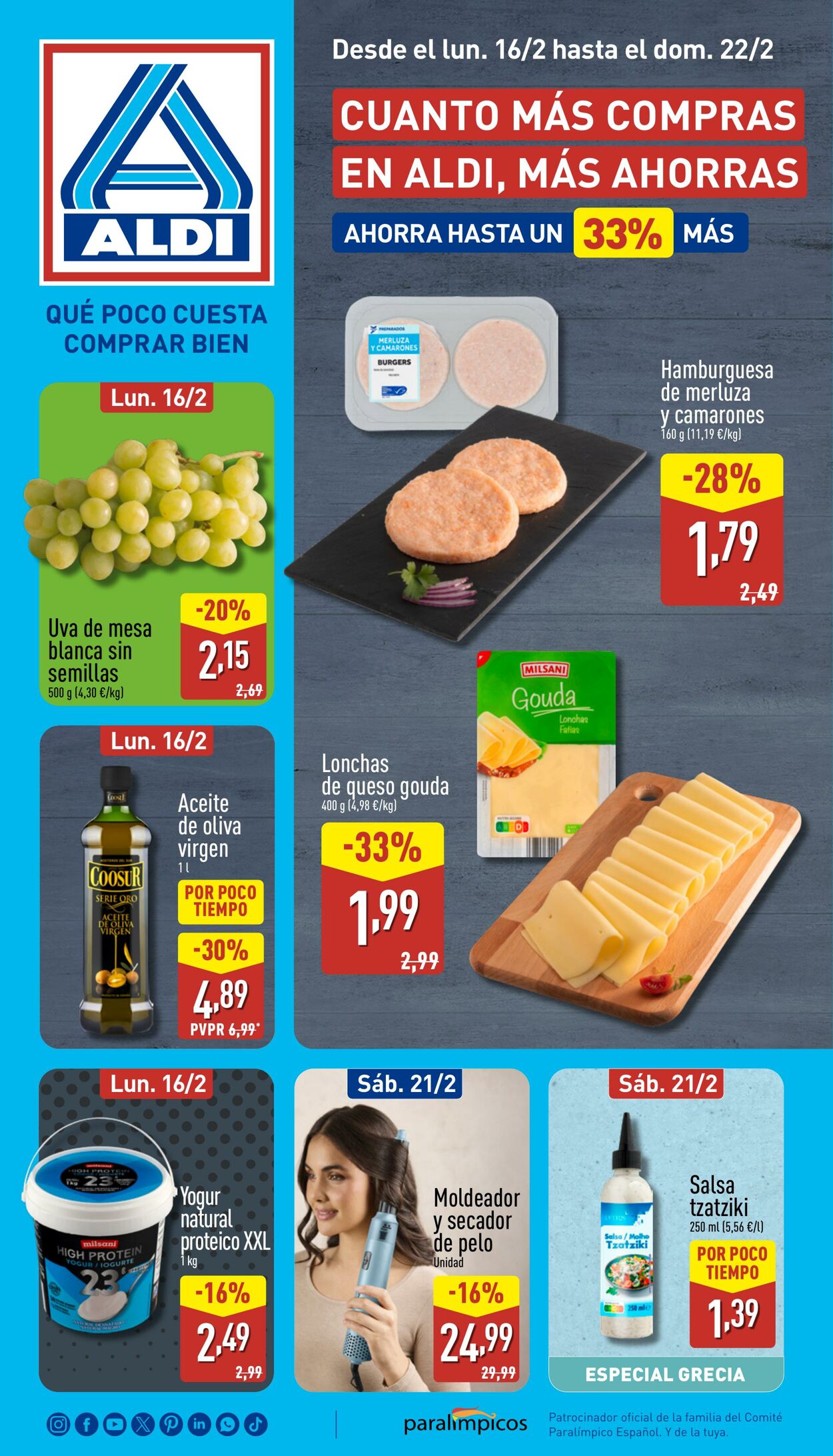 Folleto Aldi 16.02.2026 - 22.02.2026