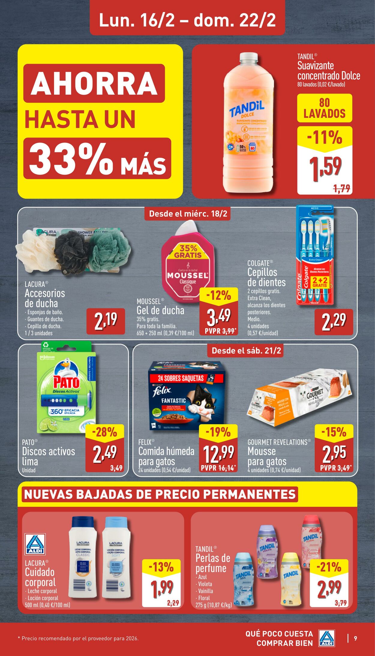 Folleto Aldi 16.02.2026 - 22.02.2026