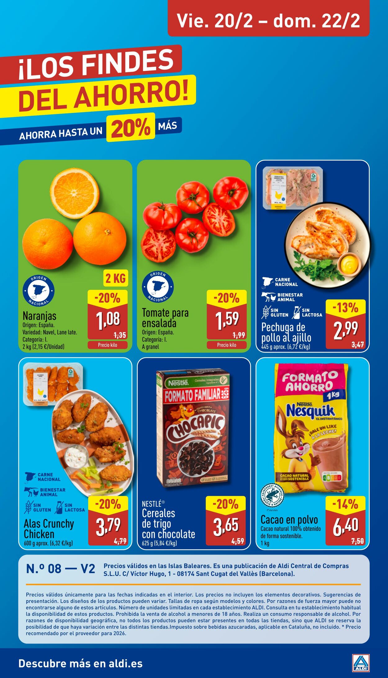Folleto Aldi 16.02.2026 - 22.02.2026