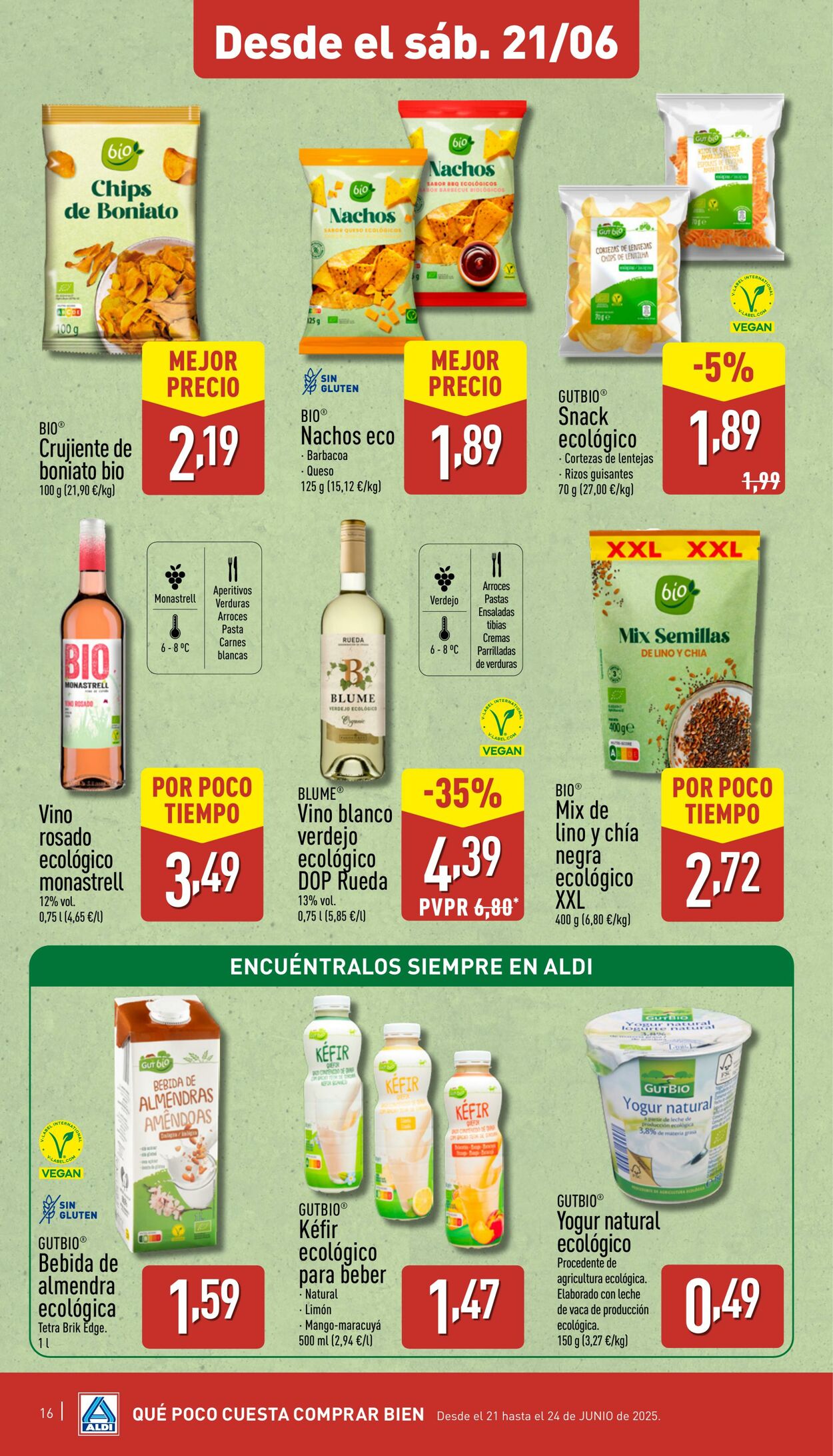 Folleto Aldi 16.06.2025 - 22.06.2025