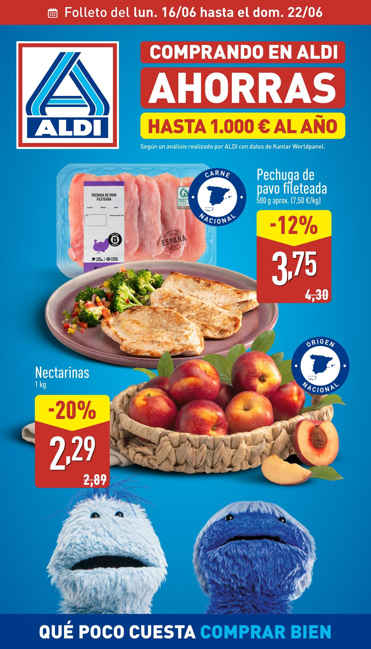 Folleto Aldi 16.06.2025 - 22.06.2025