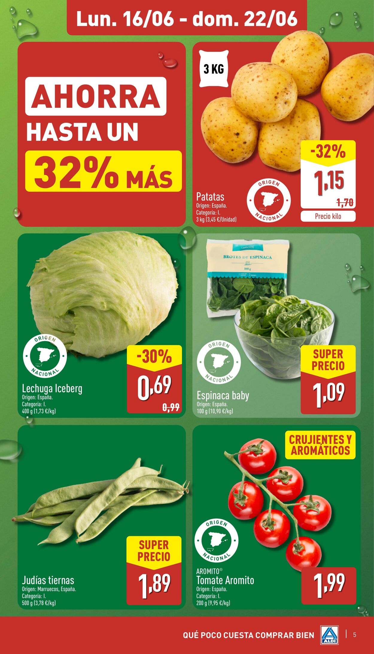 Folleto Aldi 16.06.2025 - 22.06.2025