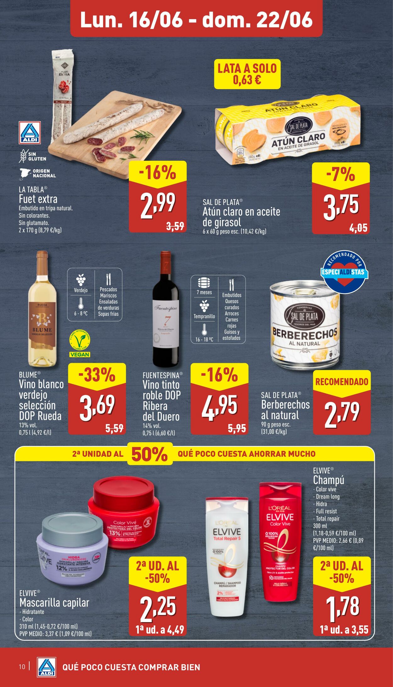 Folleto Aldi 16.06.2025 - 22.06.2025