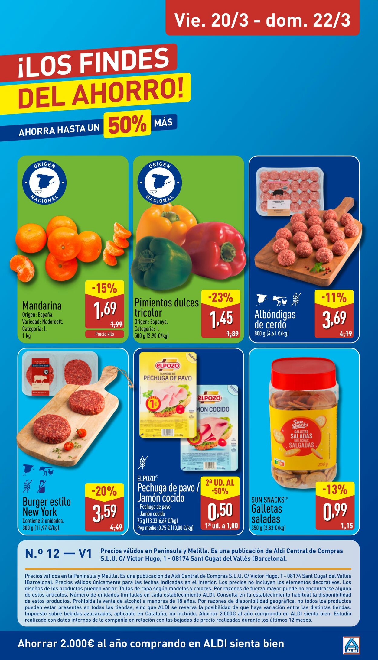 Folleto Aldi 16.03.2026 - 22.03.2026