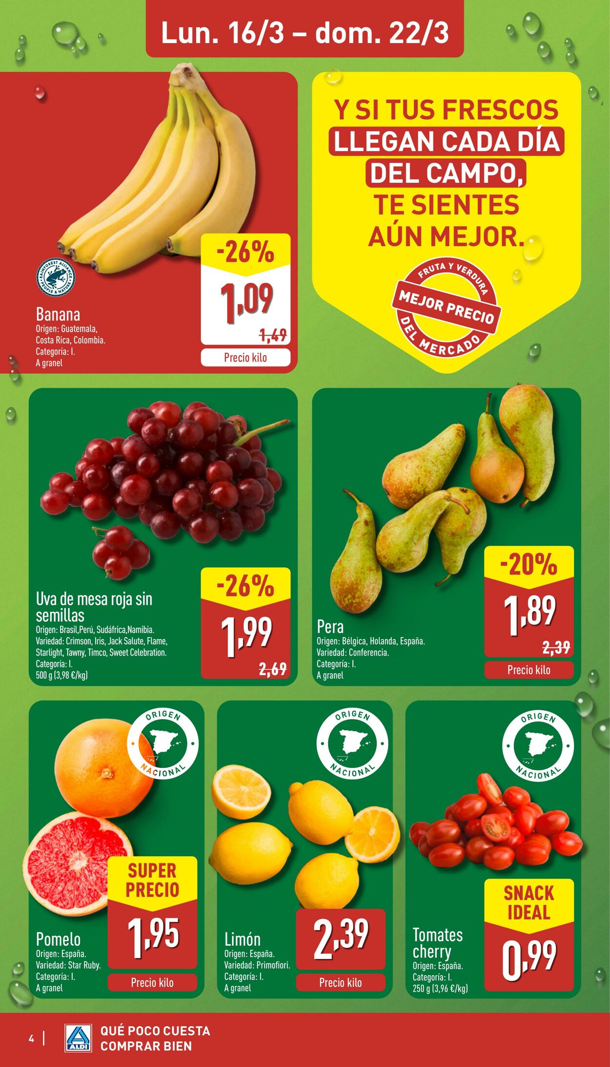 Folleto Aldi 16.03.2026 - 22.03.2026