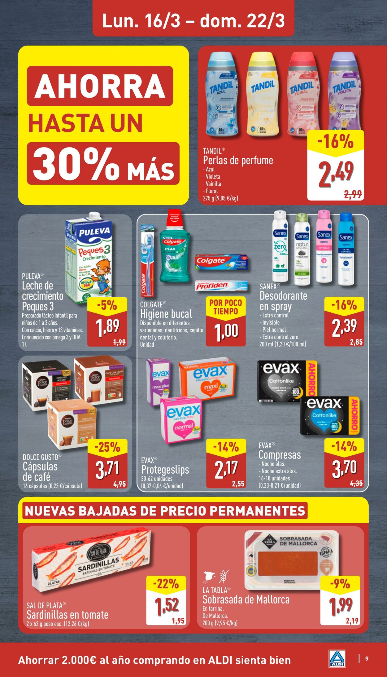Folleto Aldi 16.03.2026 - 22.03.2026