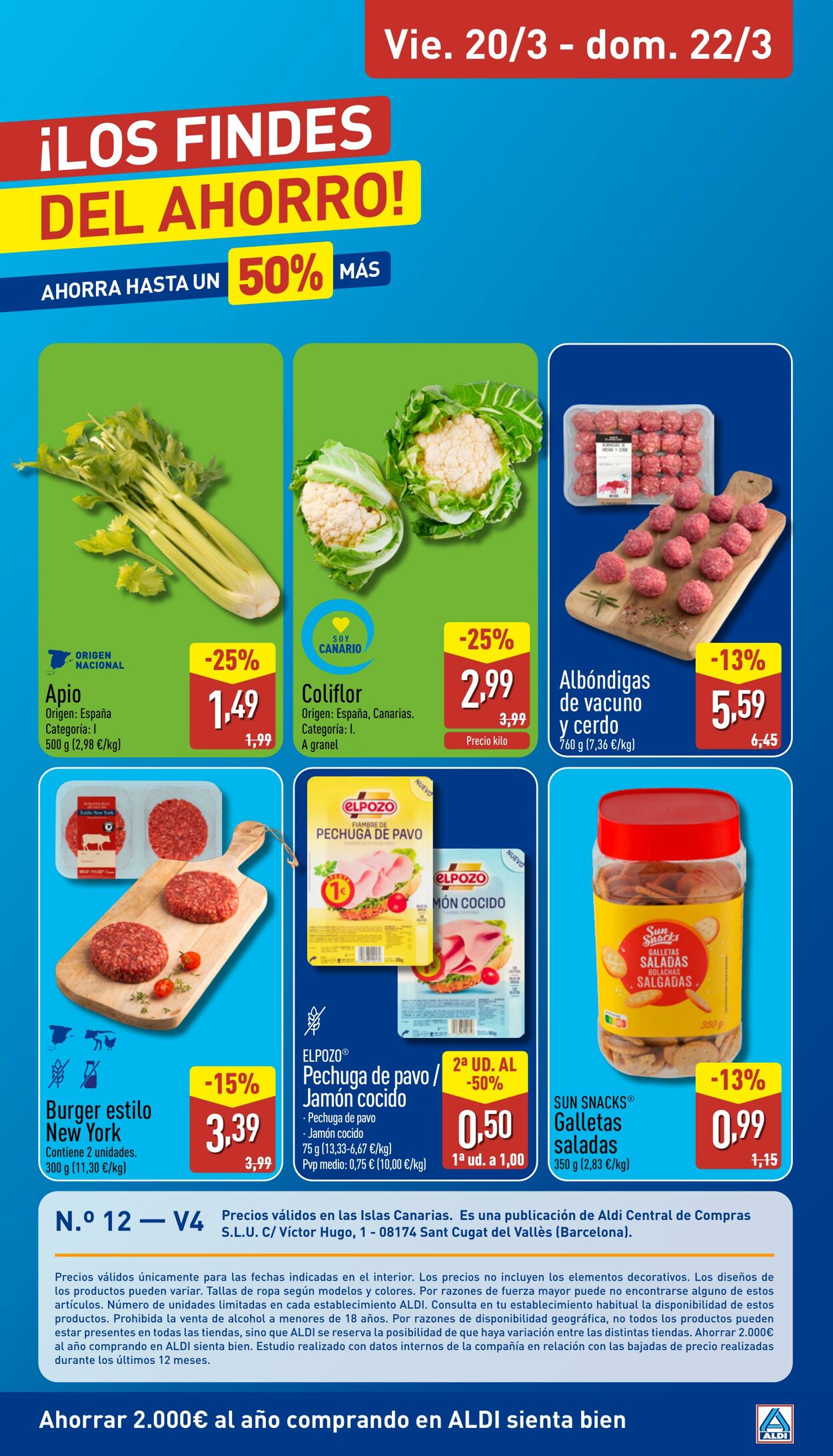 Folleto Aldi 16.03.2026 - 22.03.2026