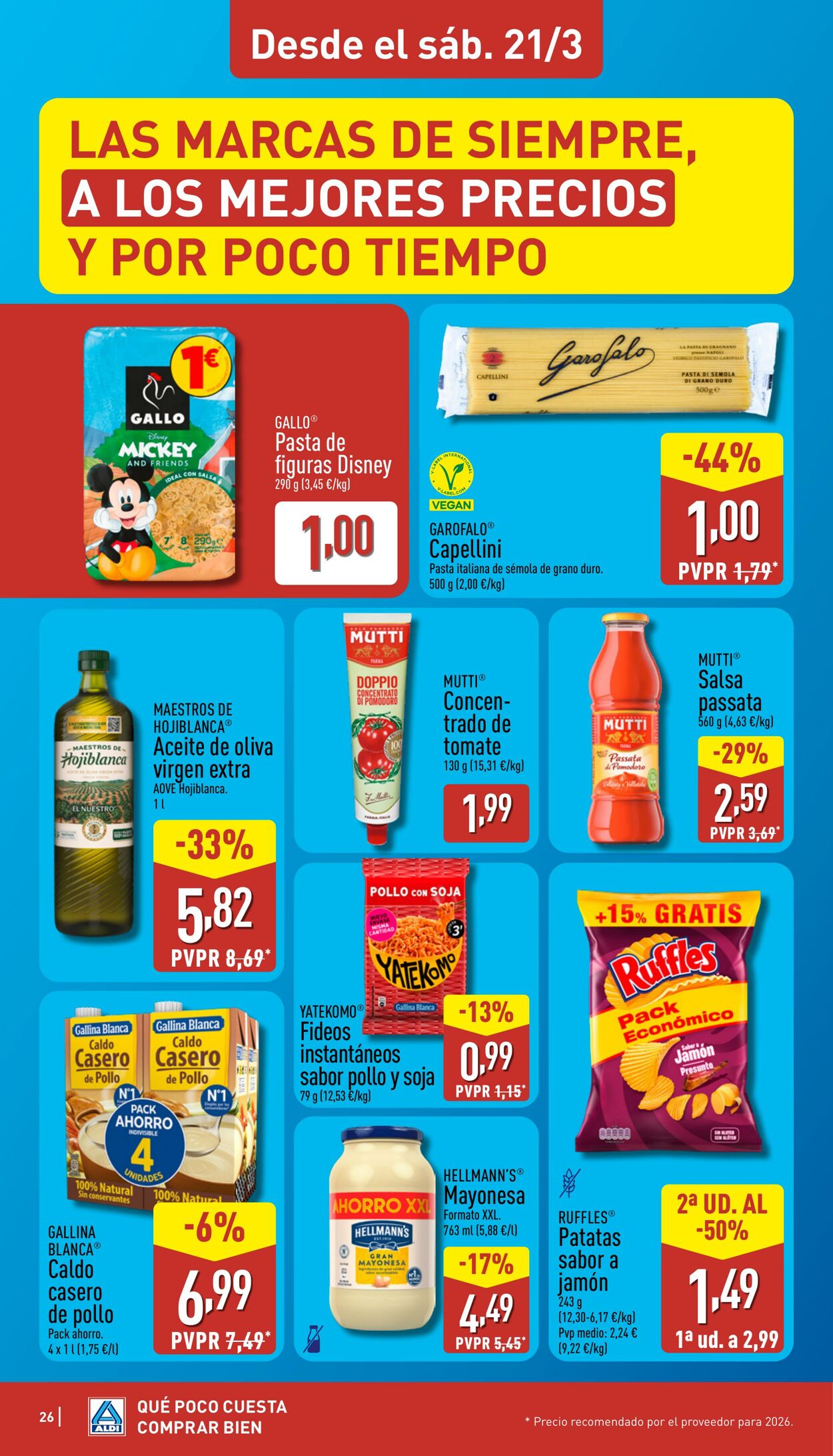 Folleto Aldi 16.03.2026 - 22.03.2026