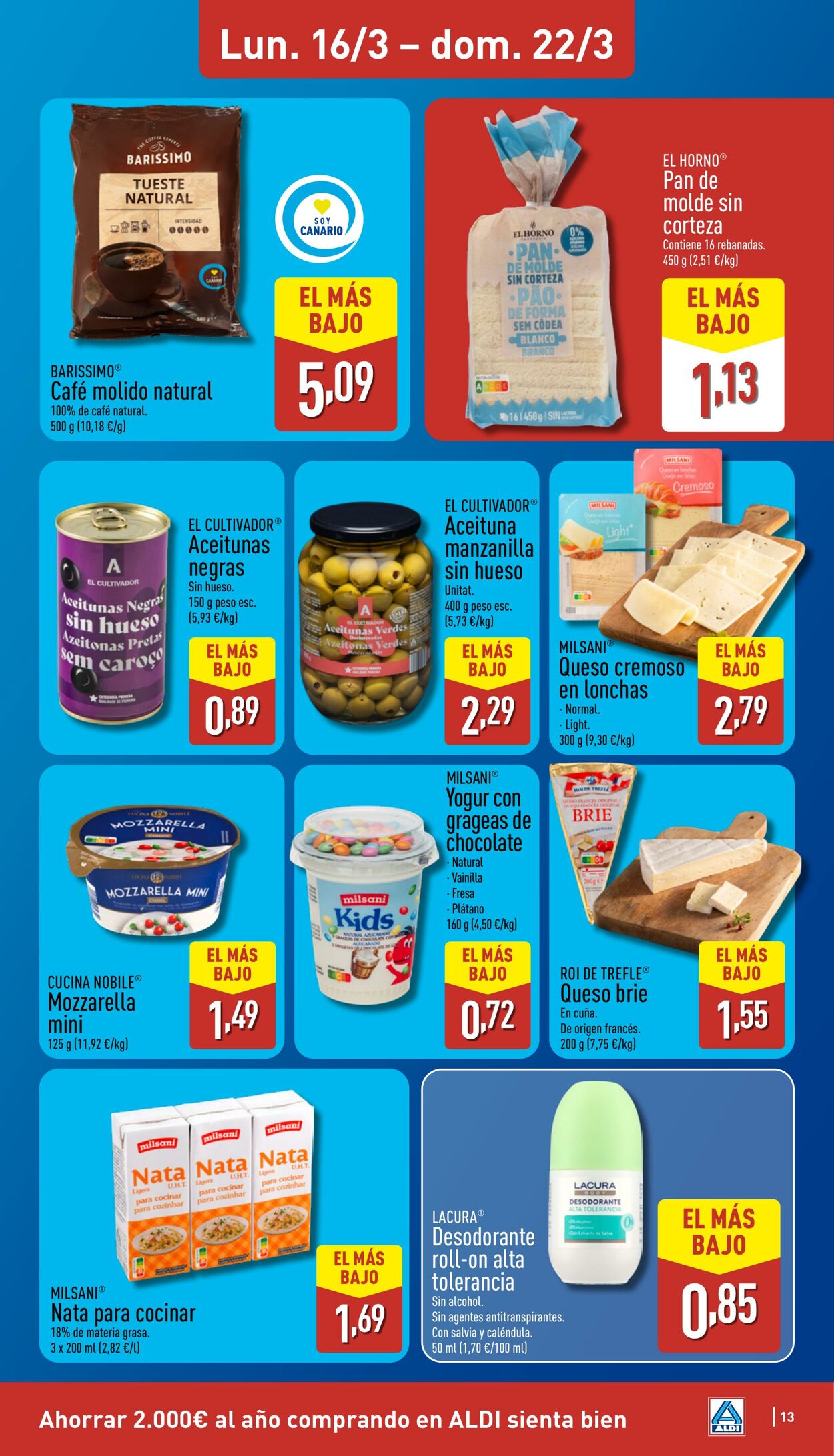 Folleto Aldi 16.03.2026 - 22.03.2026