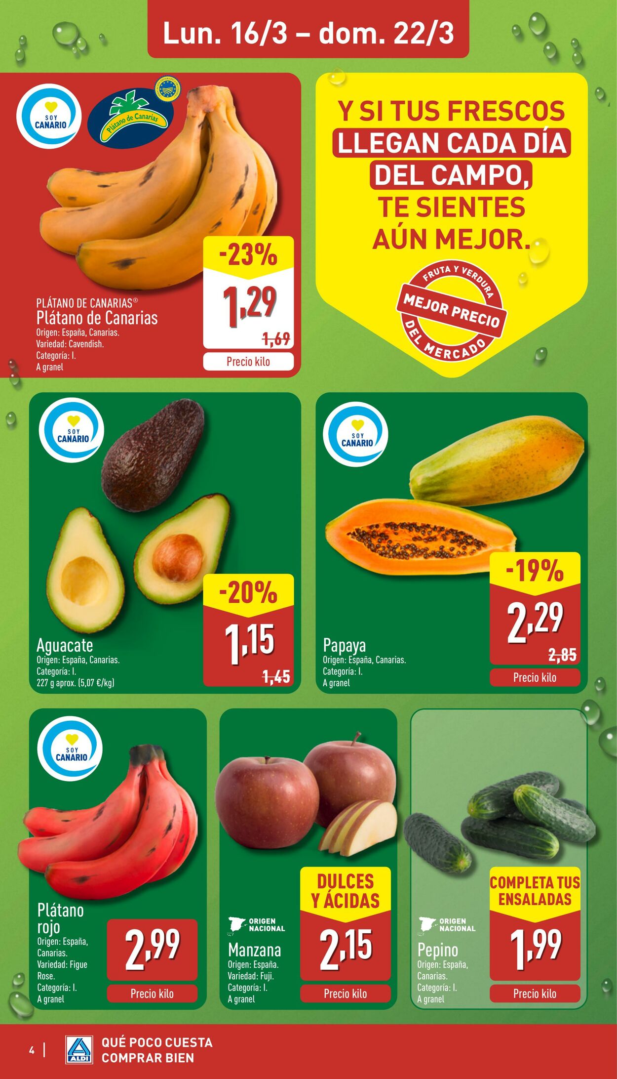 Folleto Aldi 16.03.2026 - 22.03.2026
