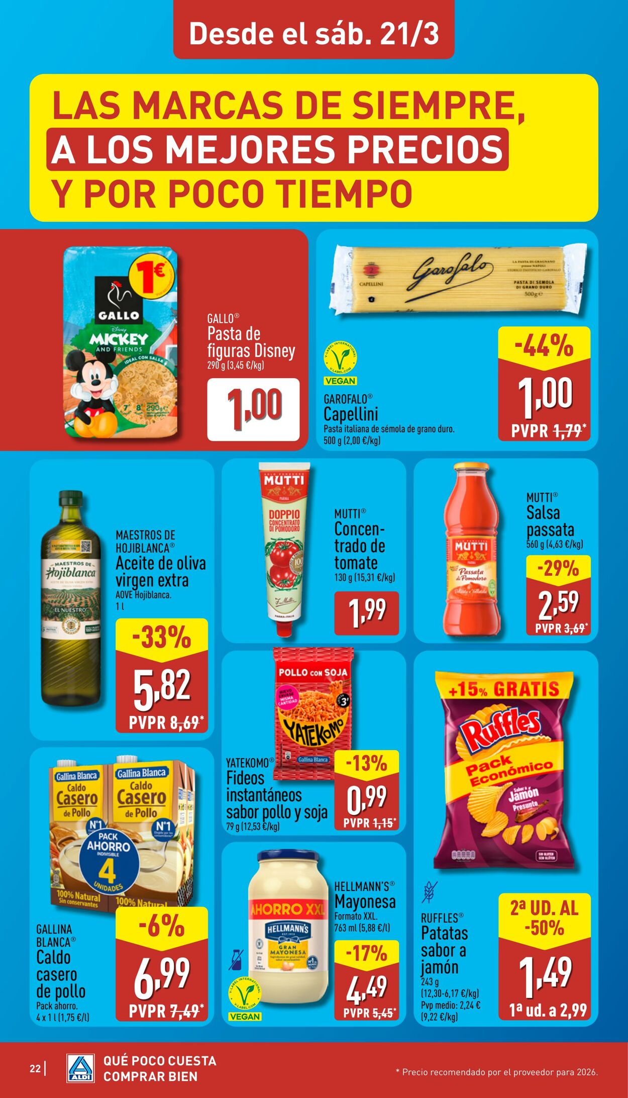 Folleto Aldi 16.03.2026 - 22.03.2026