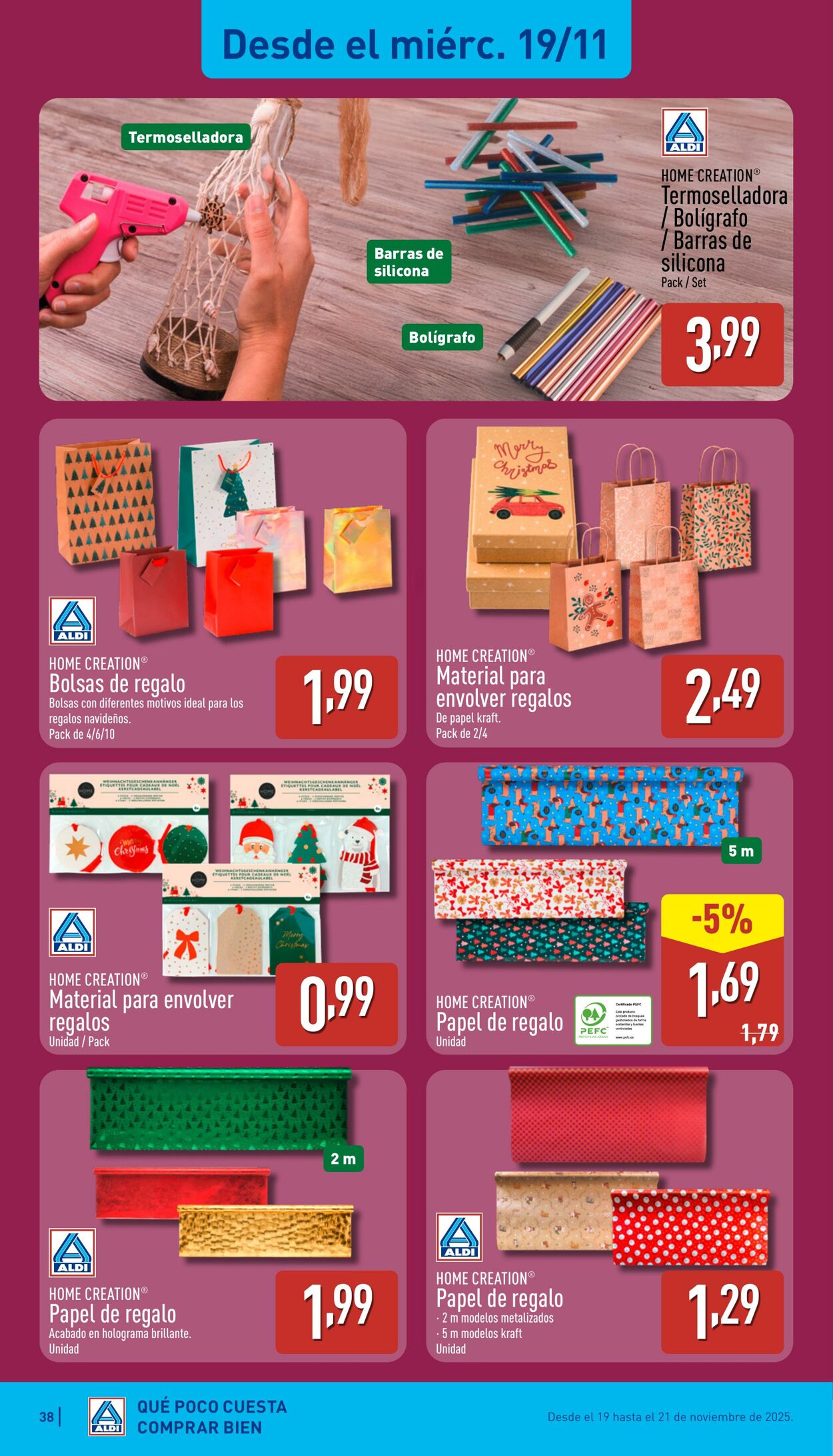 Folleto Aldi 17.11.2025 - 23.11.2025