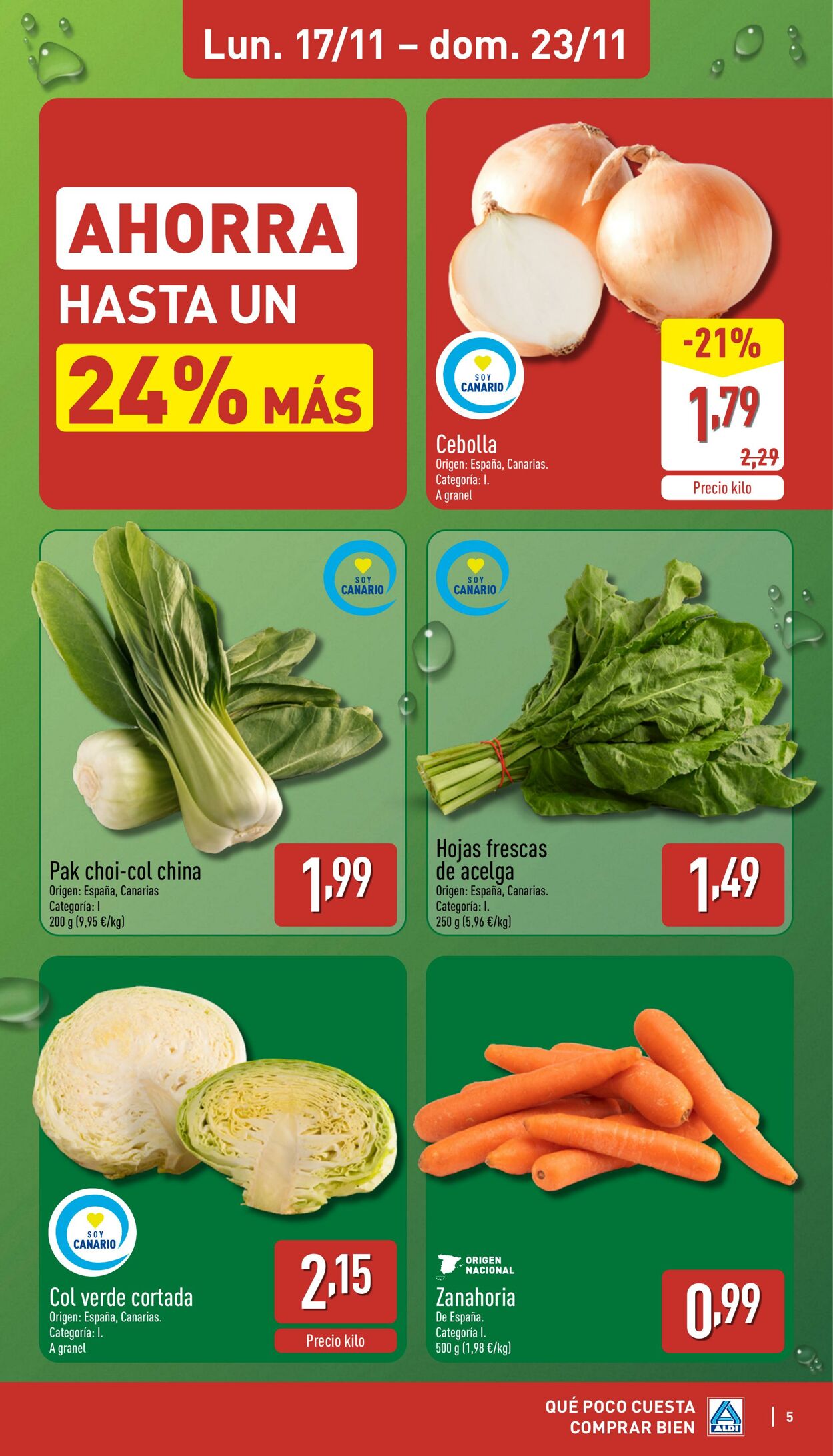 Folleto Aldi 17.11.2025 - 23.11.2025