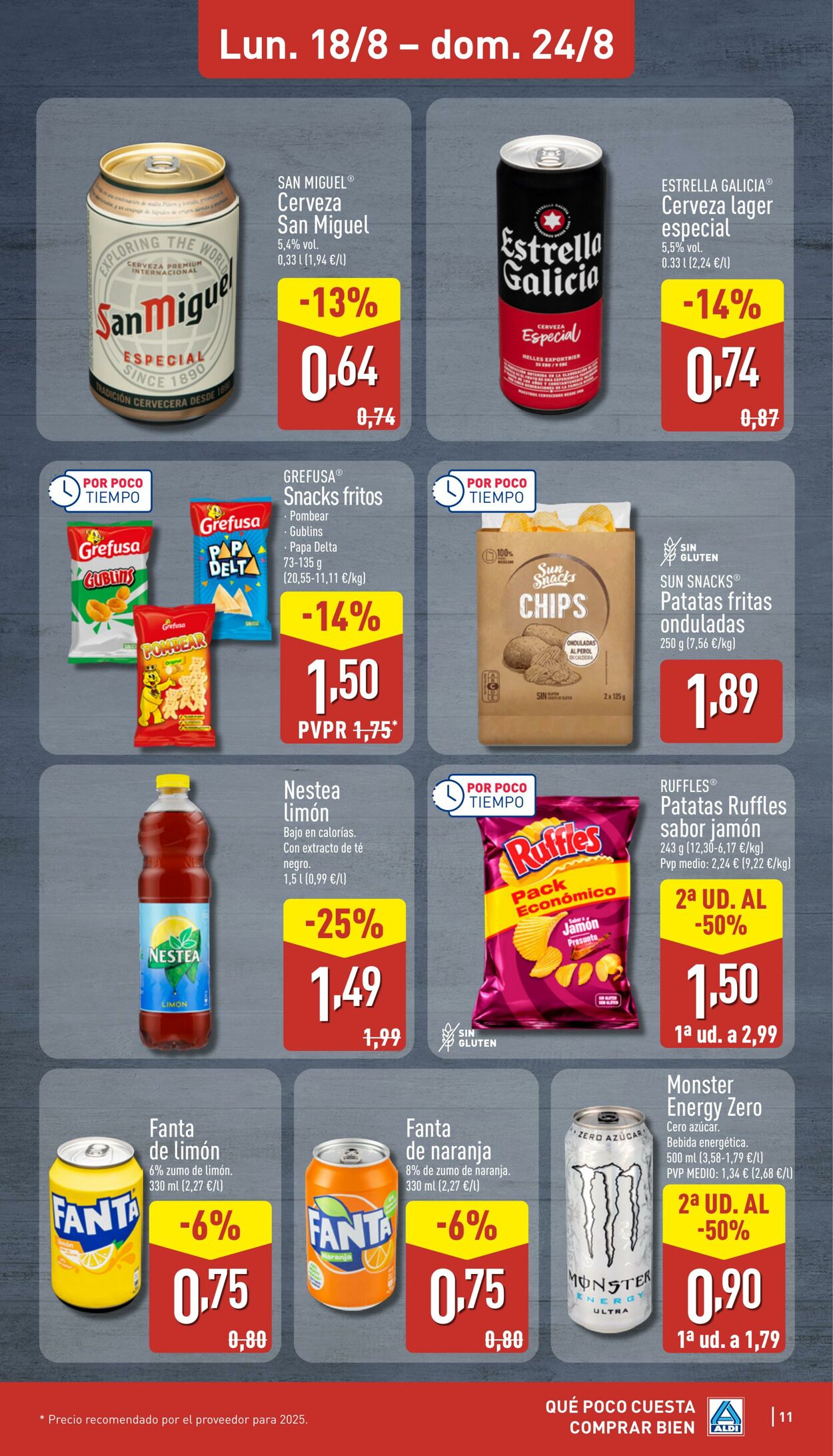 Folleto Aldi 18.08.2025 - 24.08.2025
