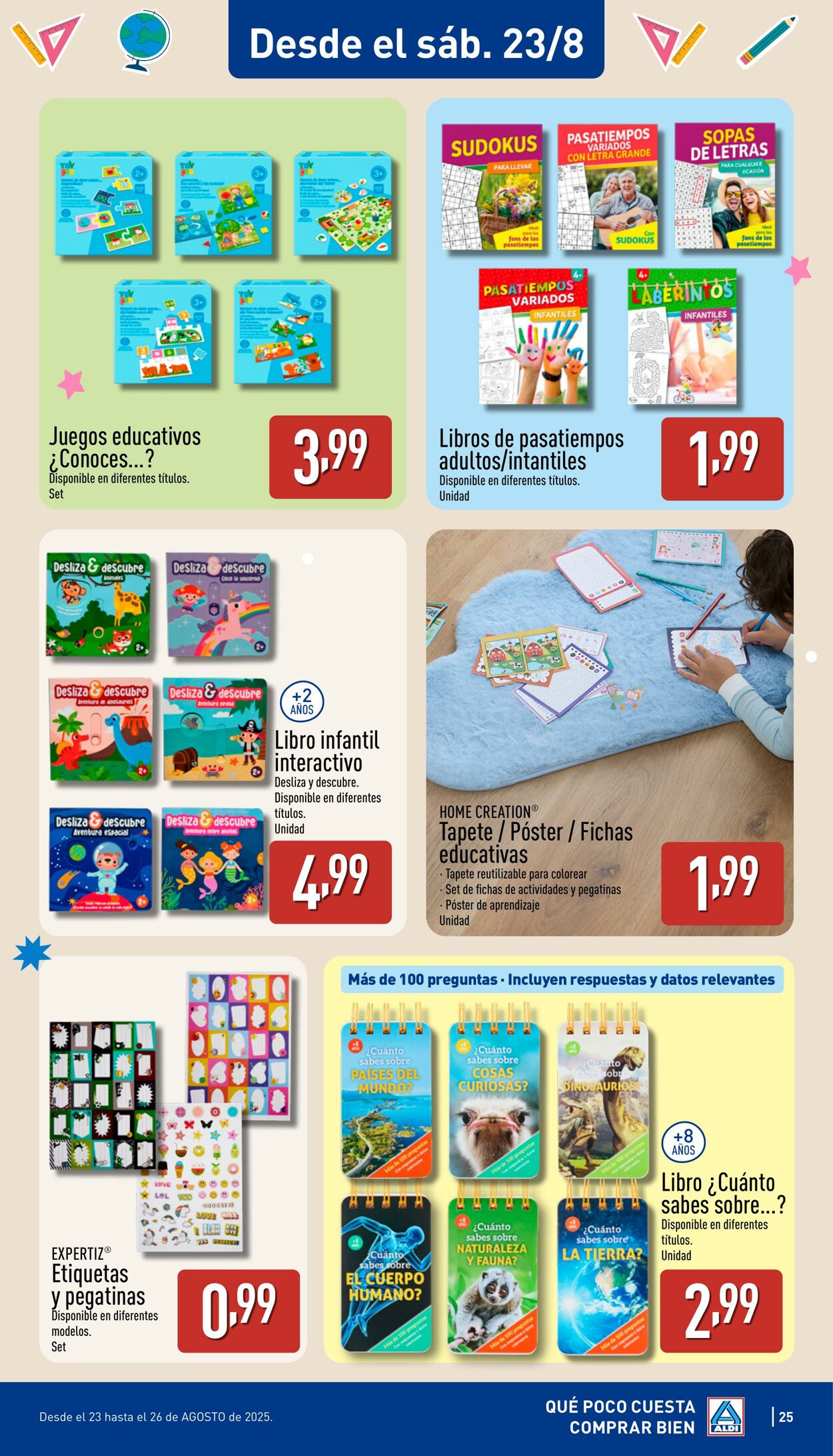 Folleto Aldi 18.08.2025 - 24.08.2025