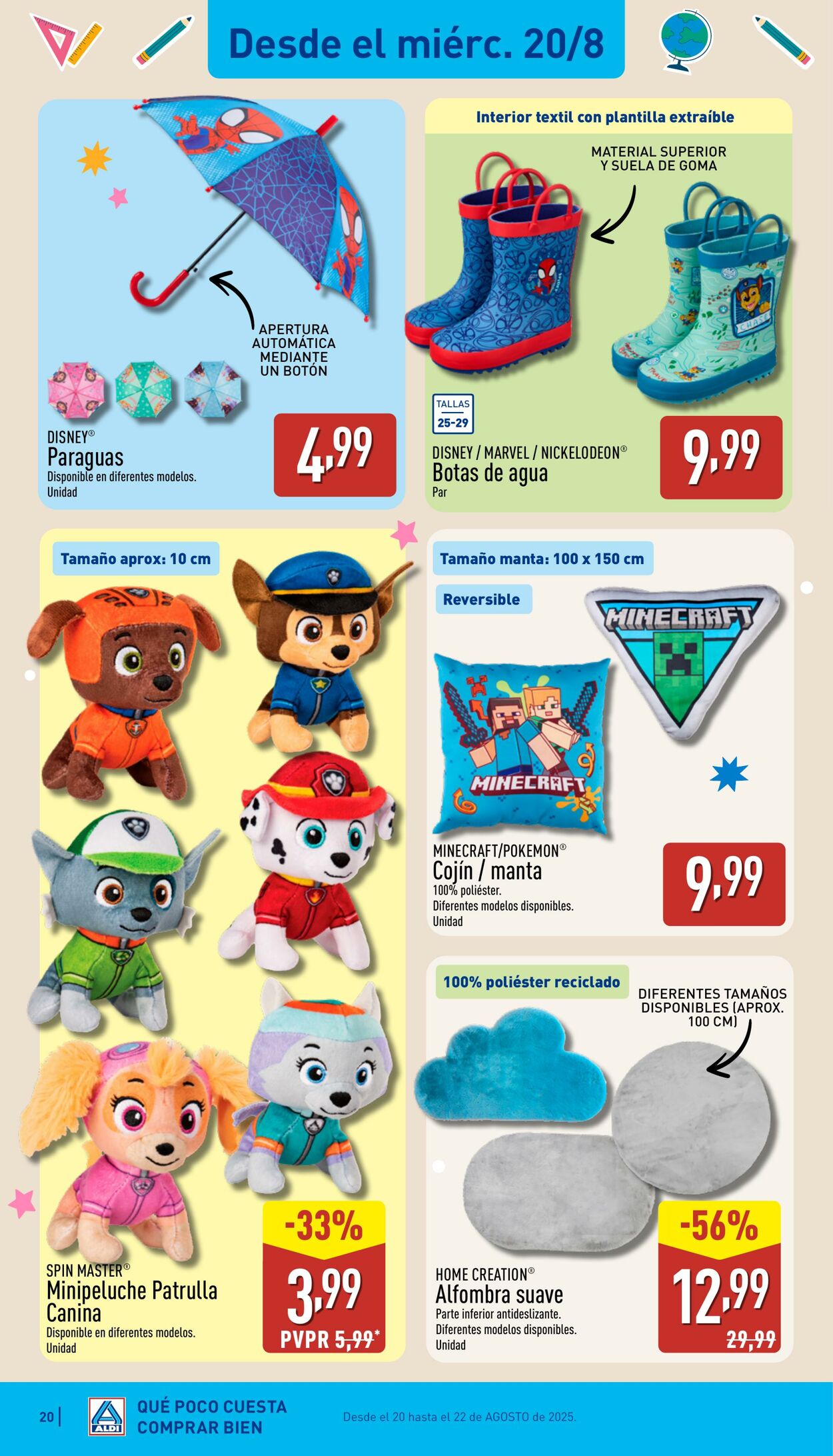 Folleto Aldi 18.08.2025 - 24.08.2025