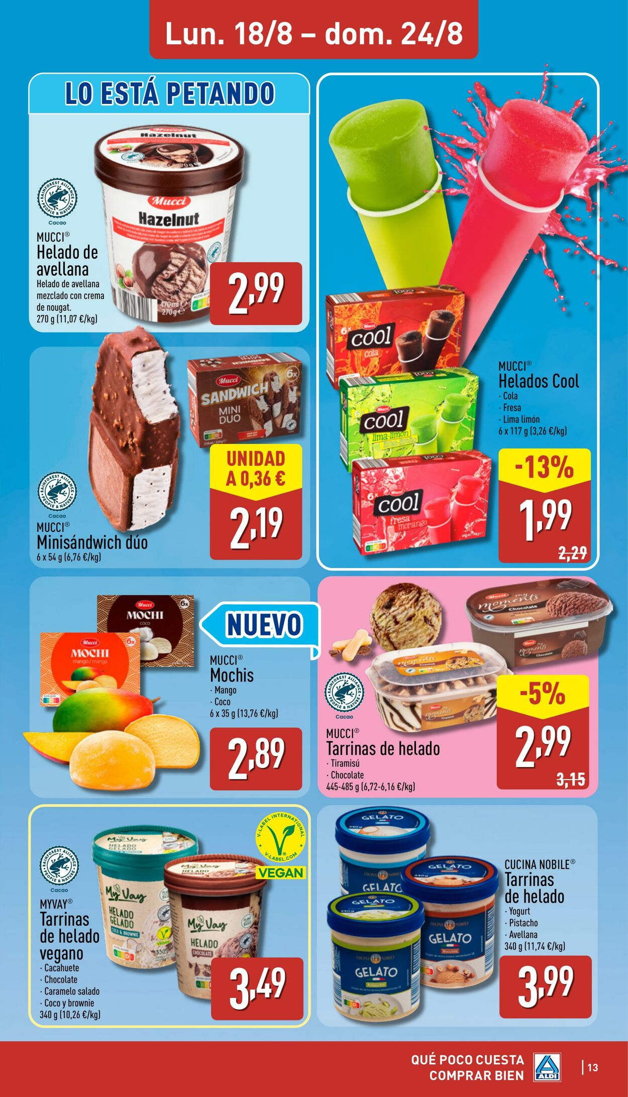 Folleto Aldi 18.08.2025 - 24.08.2025