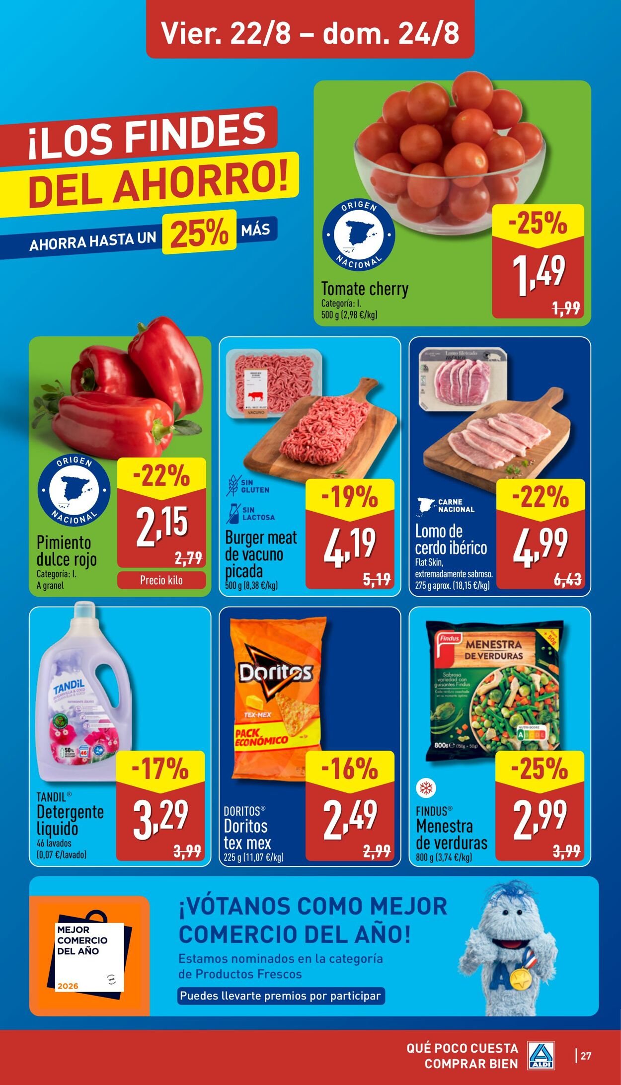 Folleto Aldi 18.08.2025 - 24.08.2025