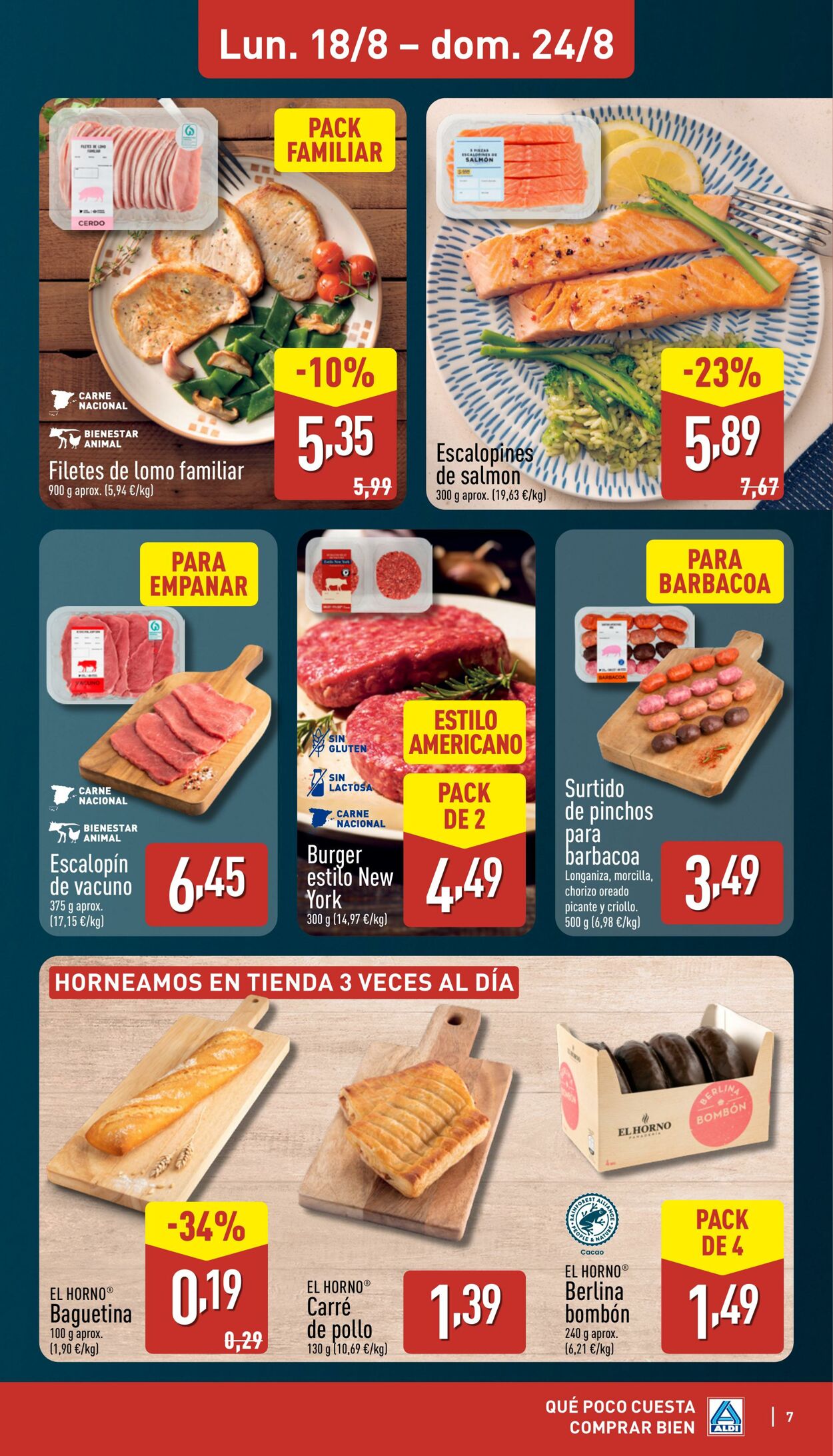 Folleto Aldi 18.08.2025 - 24.08.2025
