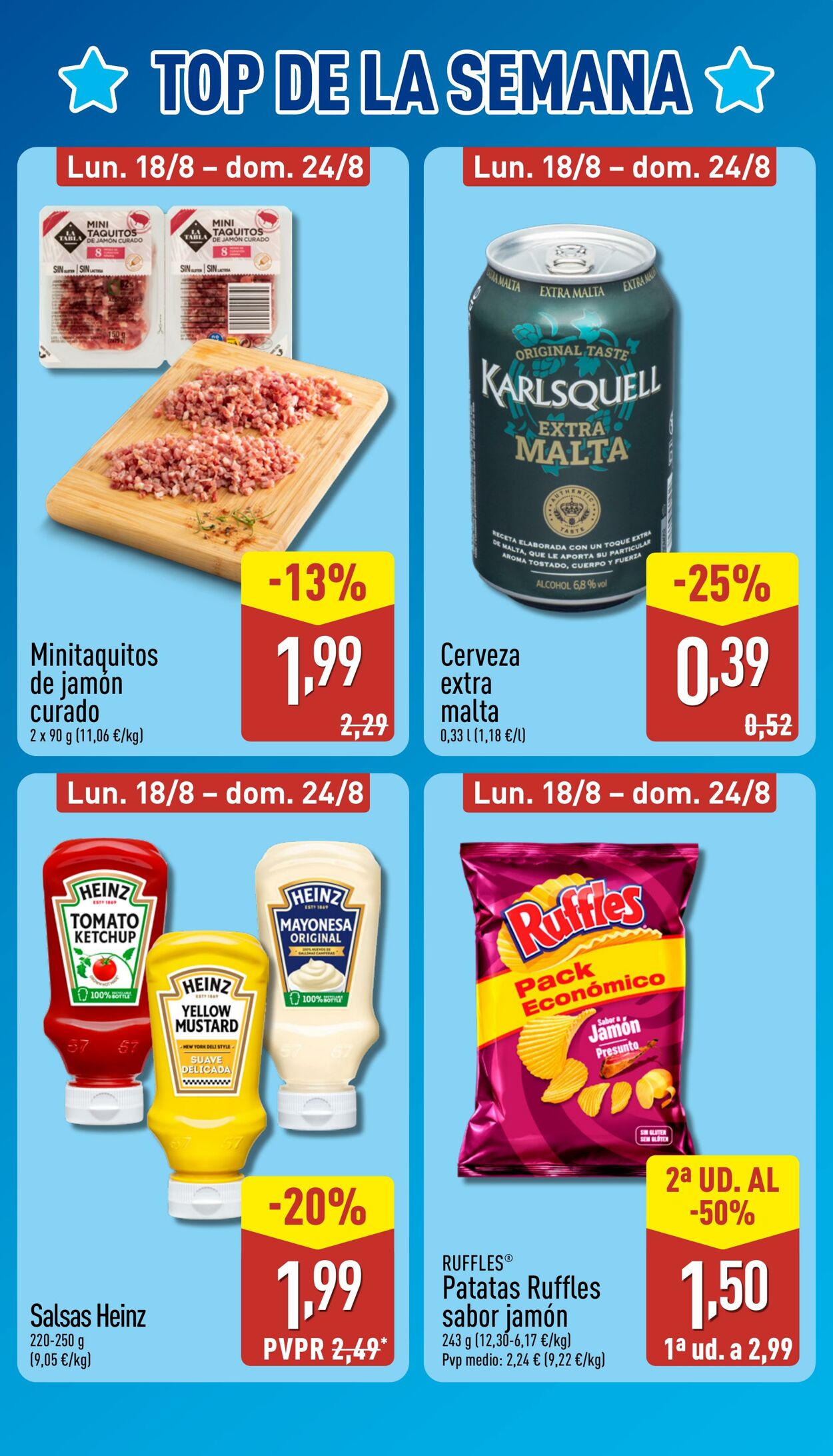 Folleto Aldi 18.08.2025 - 24.08.2025